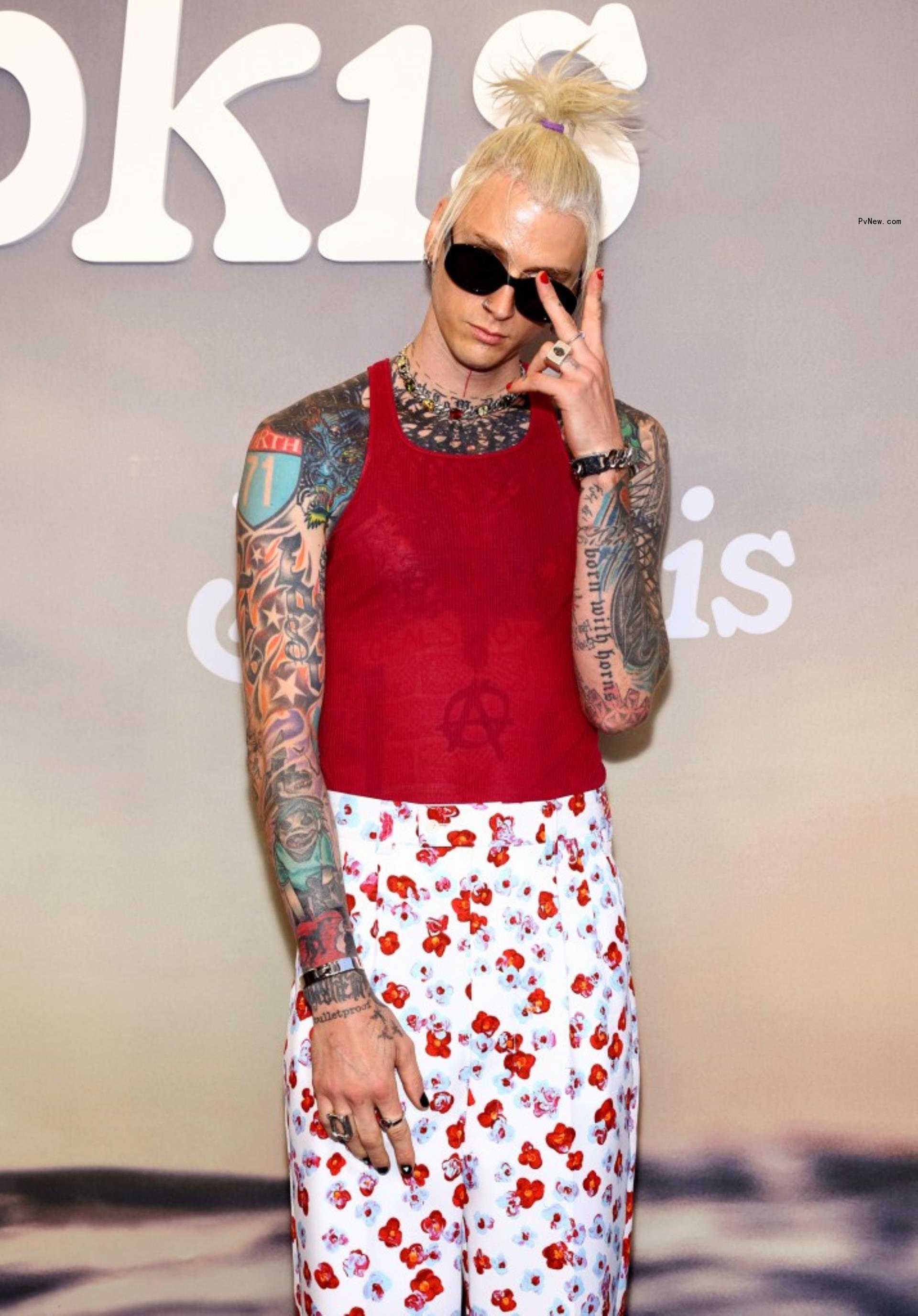 Machine Gun Kelly at the 