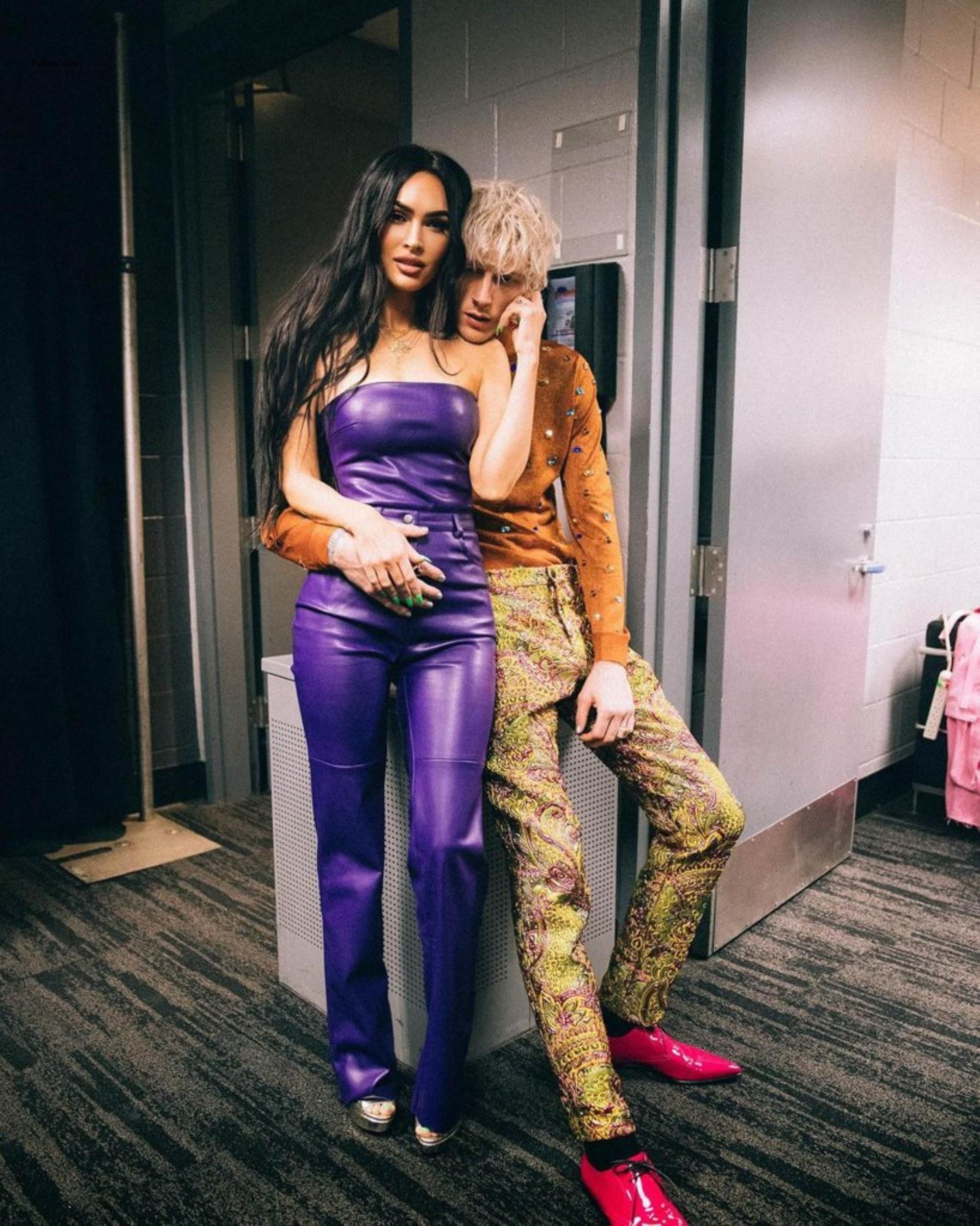 Megan Fox and Machine Gun Kelly. 