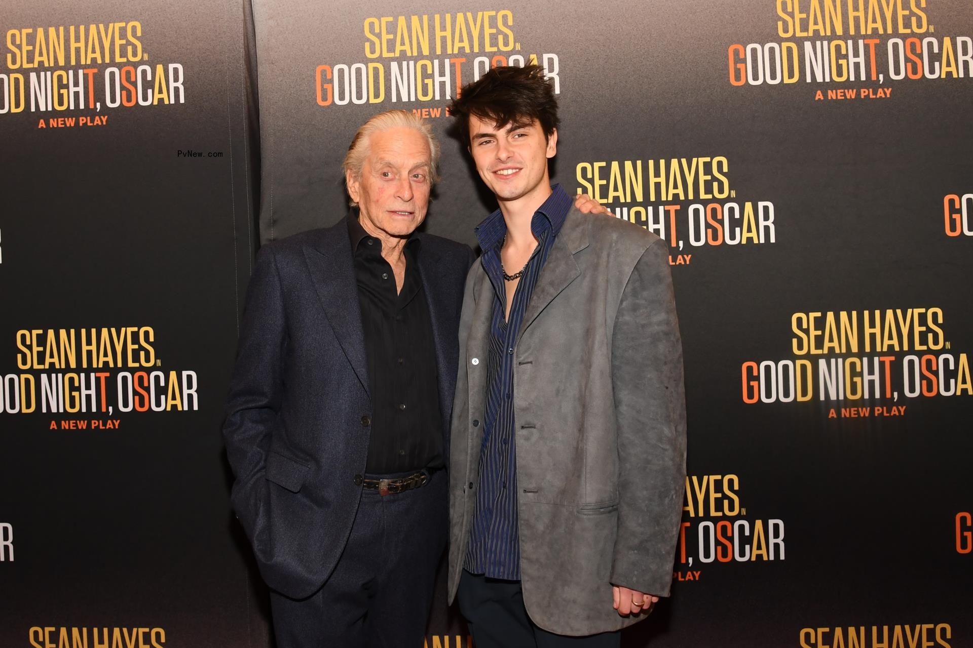 Michael Douglas and son, Dylan.