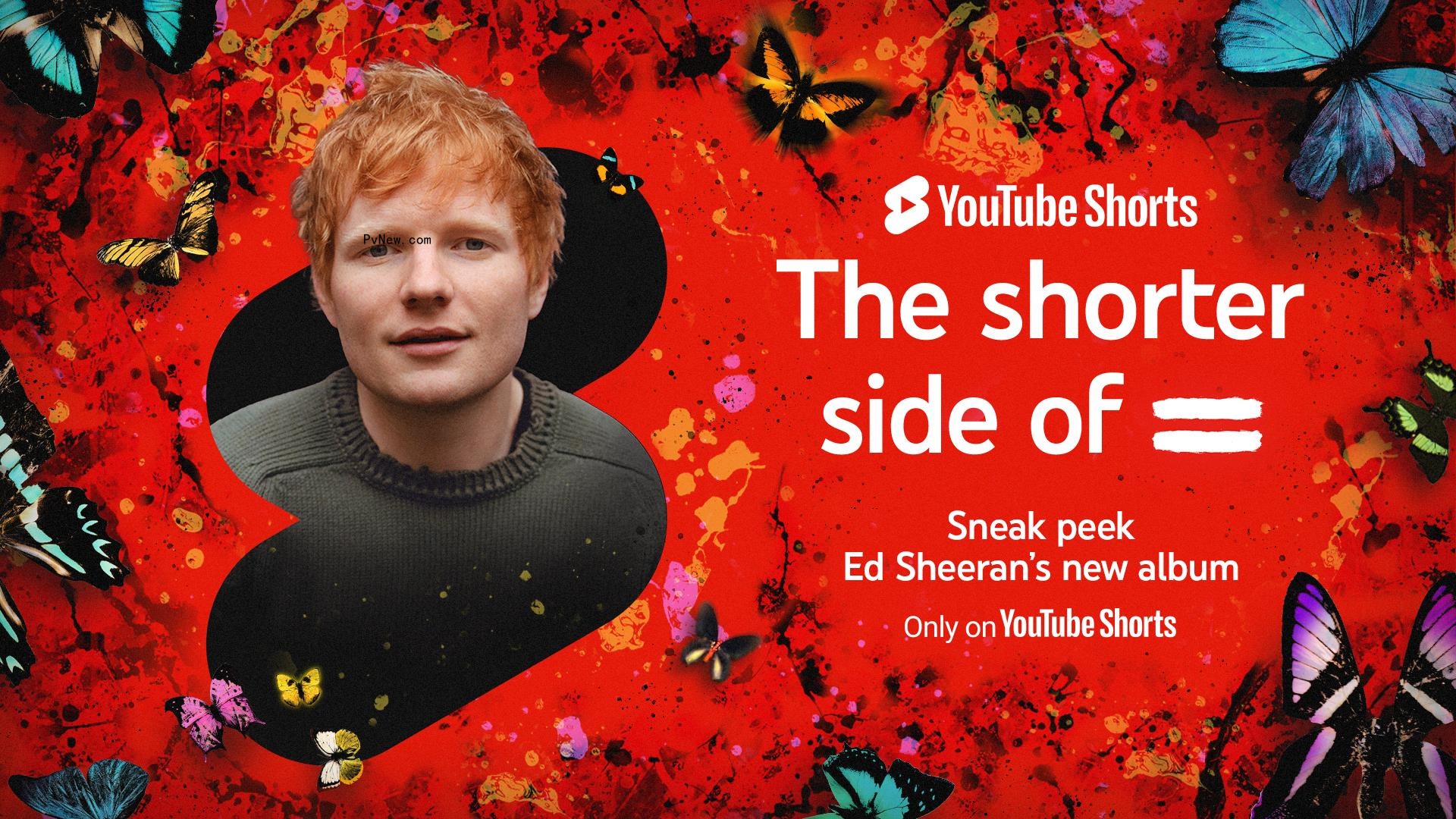 Ed Sheeran Previews Each Song on His New Album With 14 YouTube Shorts