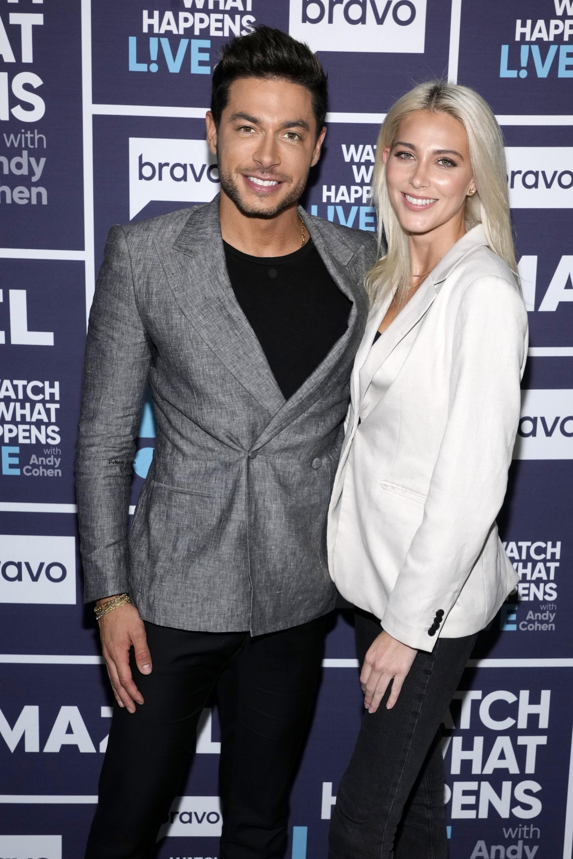 Andrea Denver and Lexi Sundin posing backstage at 