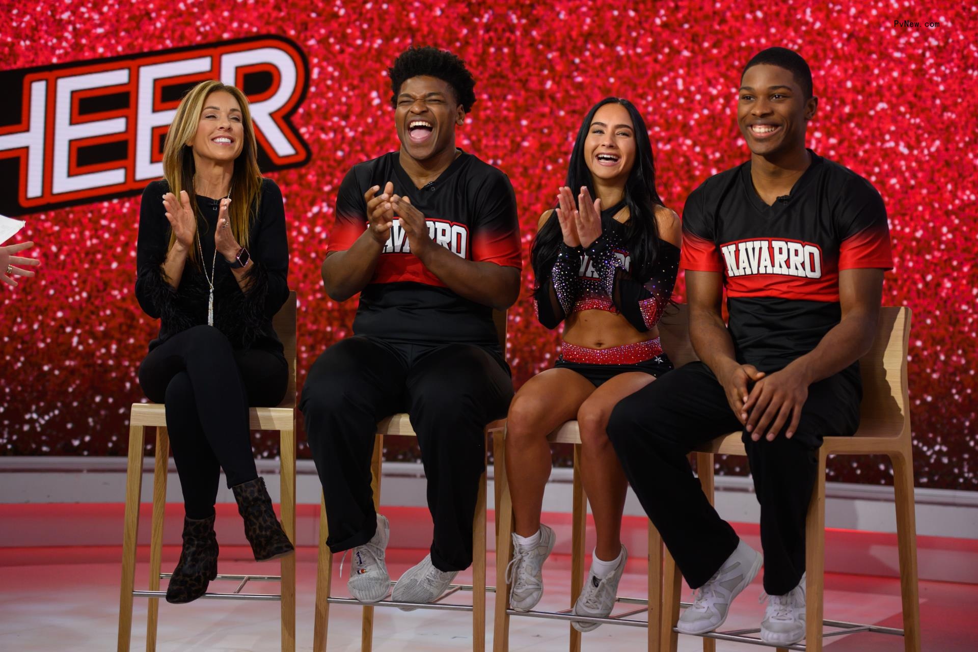 Mo<i></i>nica Aldama, Jerry Harris, Gabi Butler and La'Darius Marshall of 