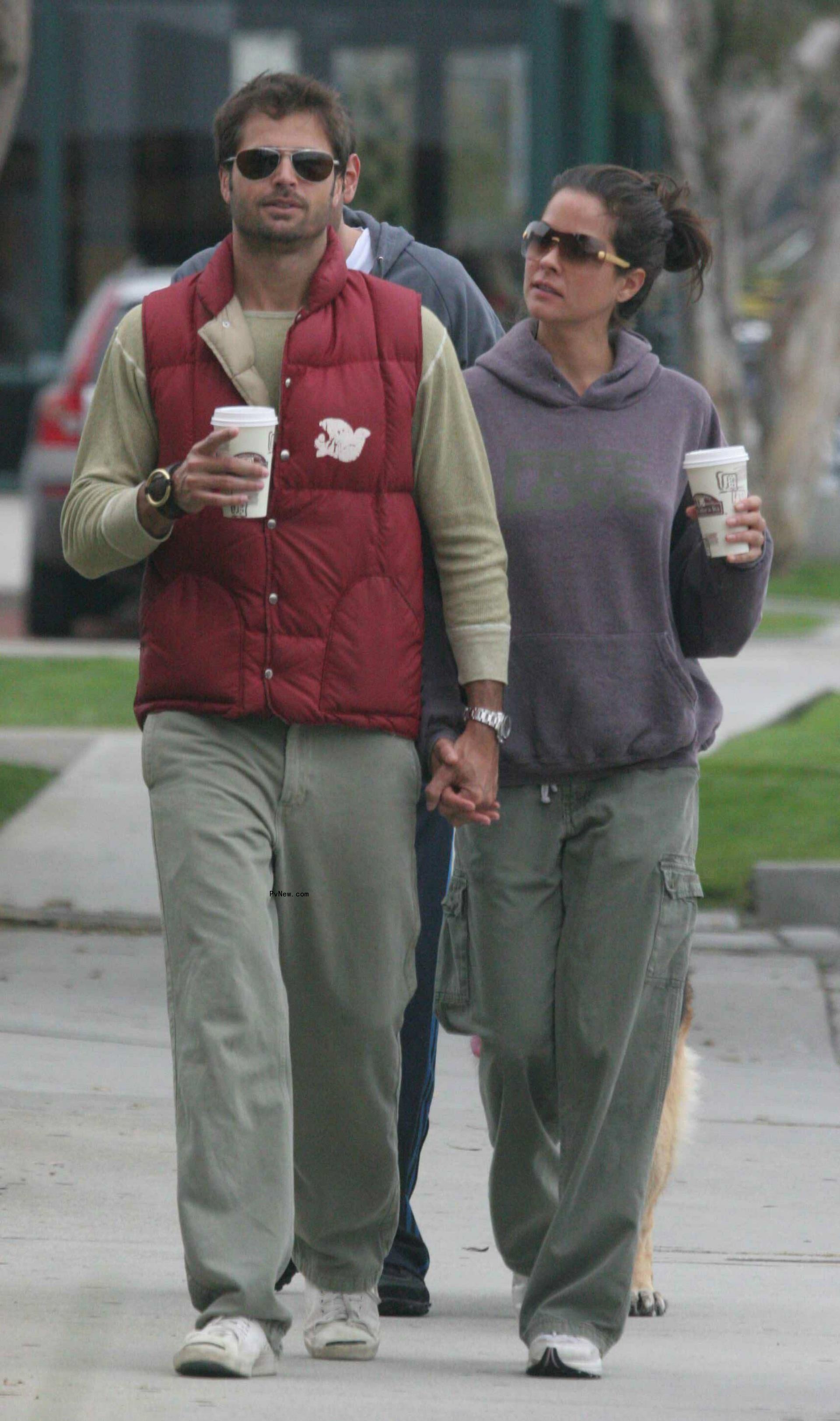 David Charvet and Brooke Burke