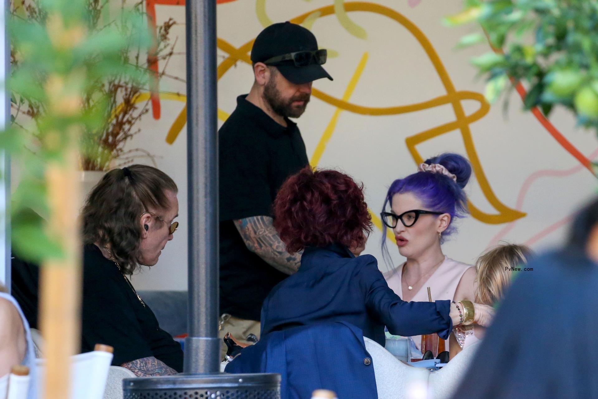 Ozzy, Sharon and Kelly Osbourne
