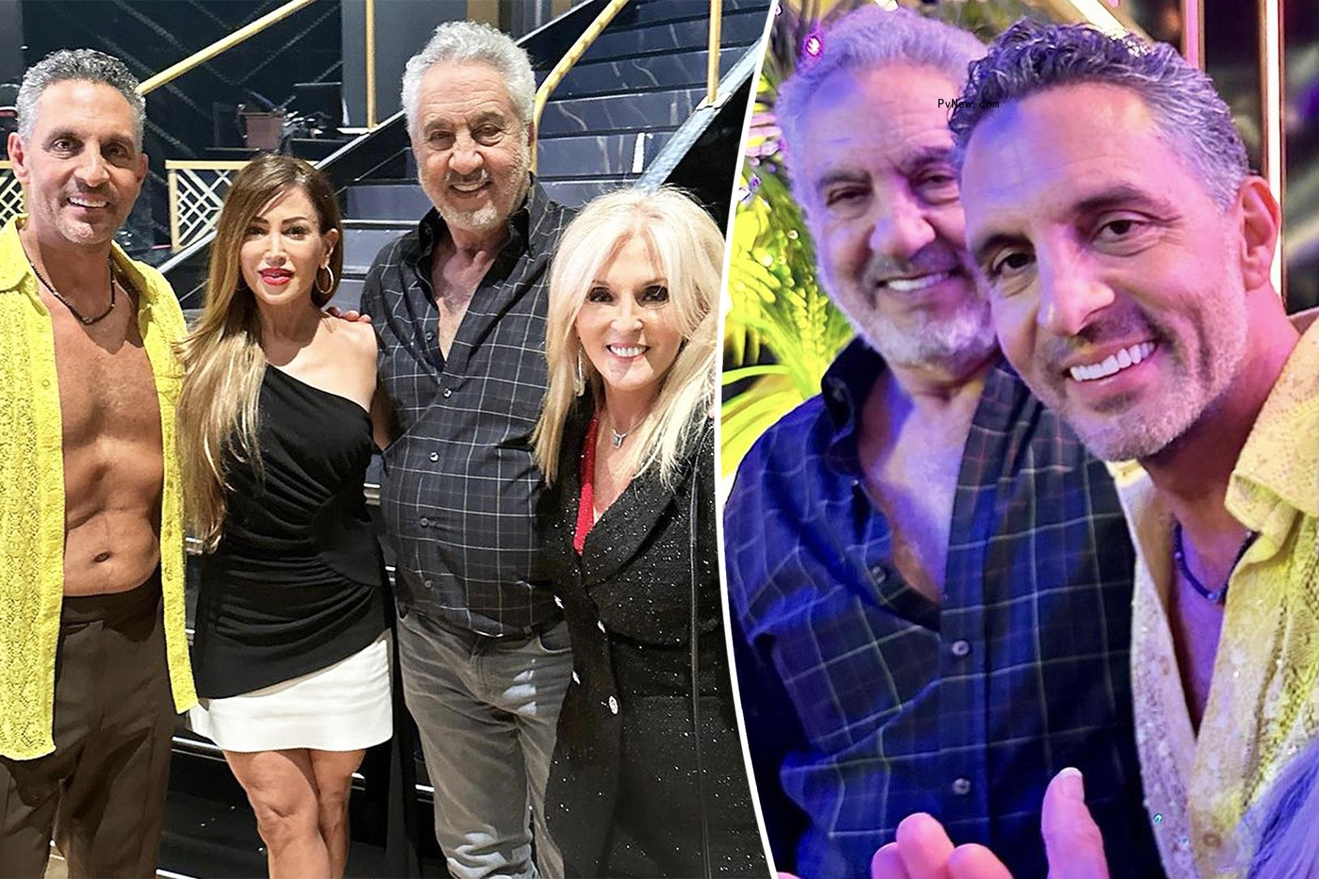 Mauricio Umansky is not dating actress Leslie Bega — but his dad is