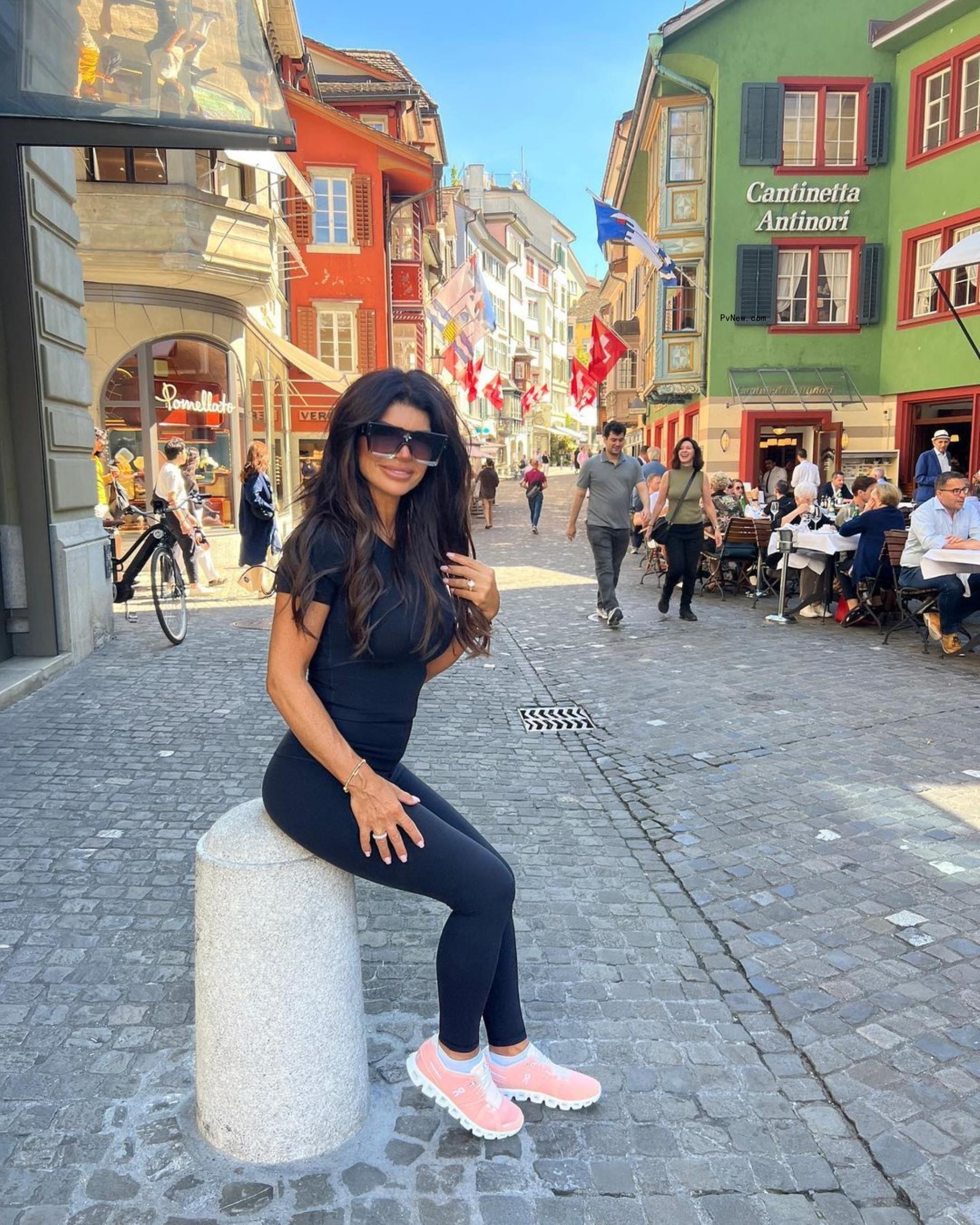 teresa giudice getting pulled over