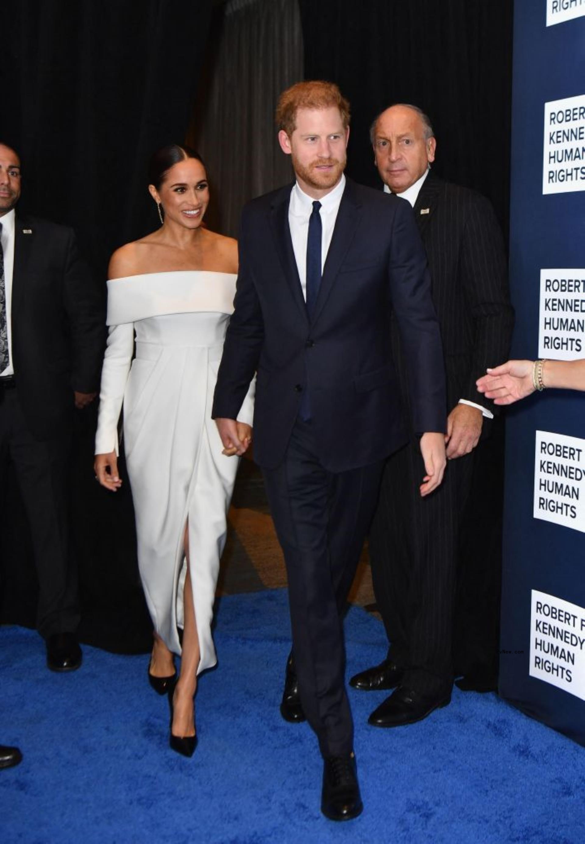 Meghan Markle and Prince Harry. 