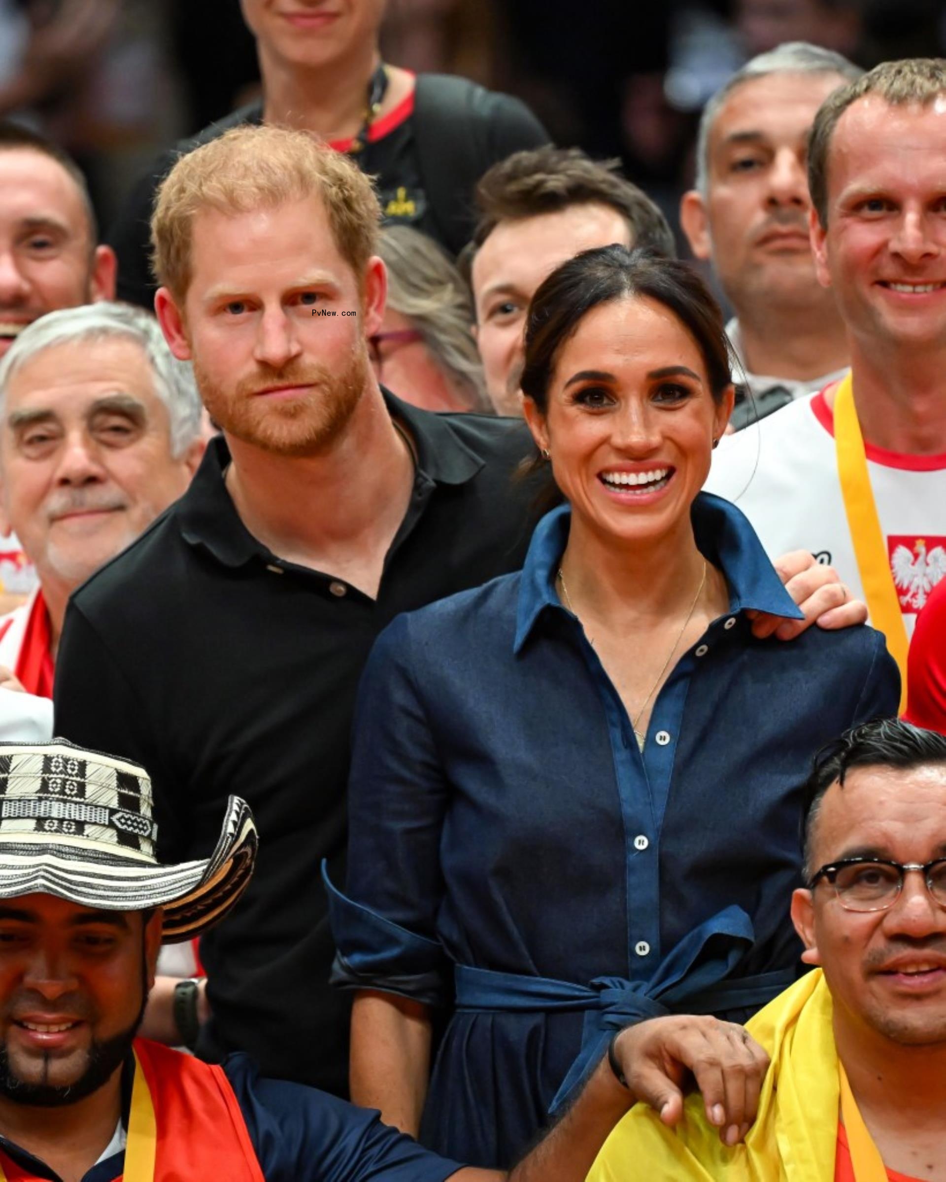 Prince Harry and Meghan Markle. 
