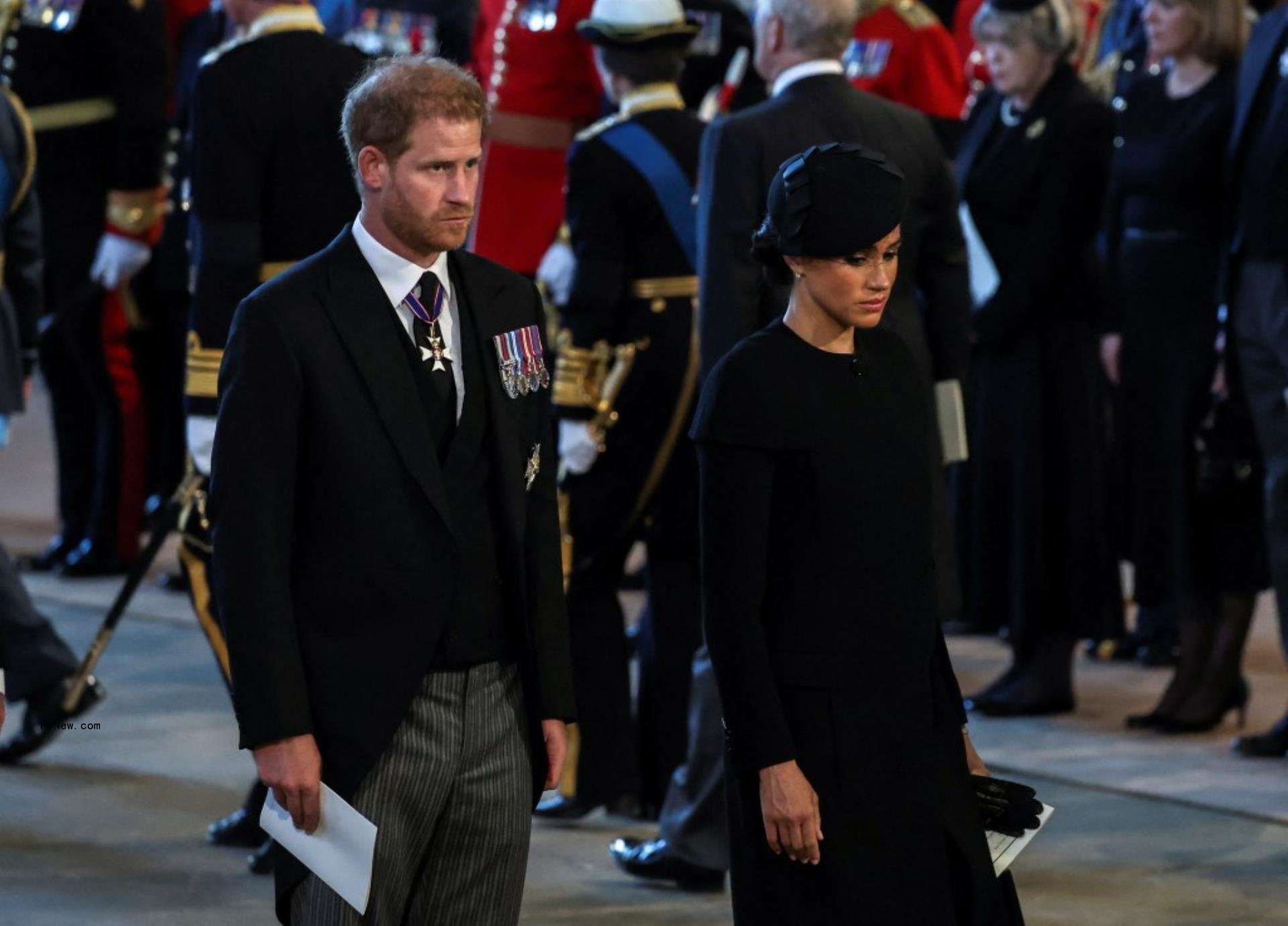Meghan Markle and Prince Harry. 