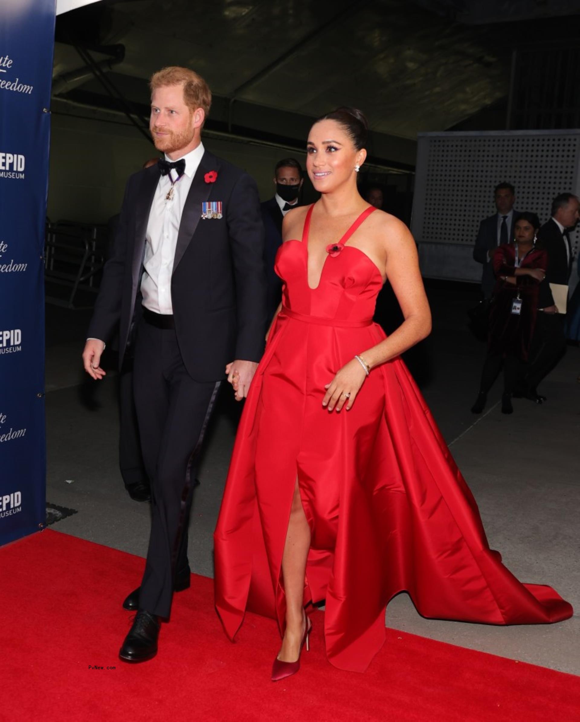 Meghan Markle and Prince Harry in New York.
