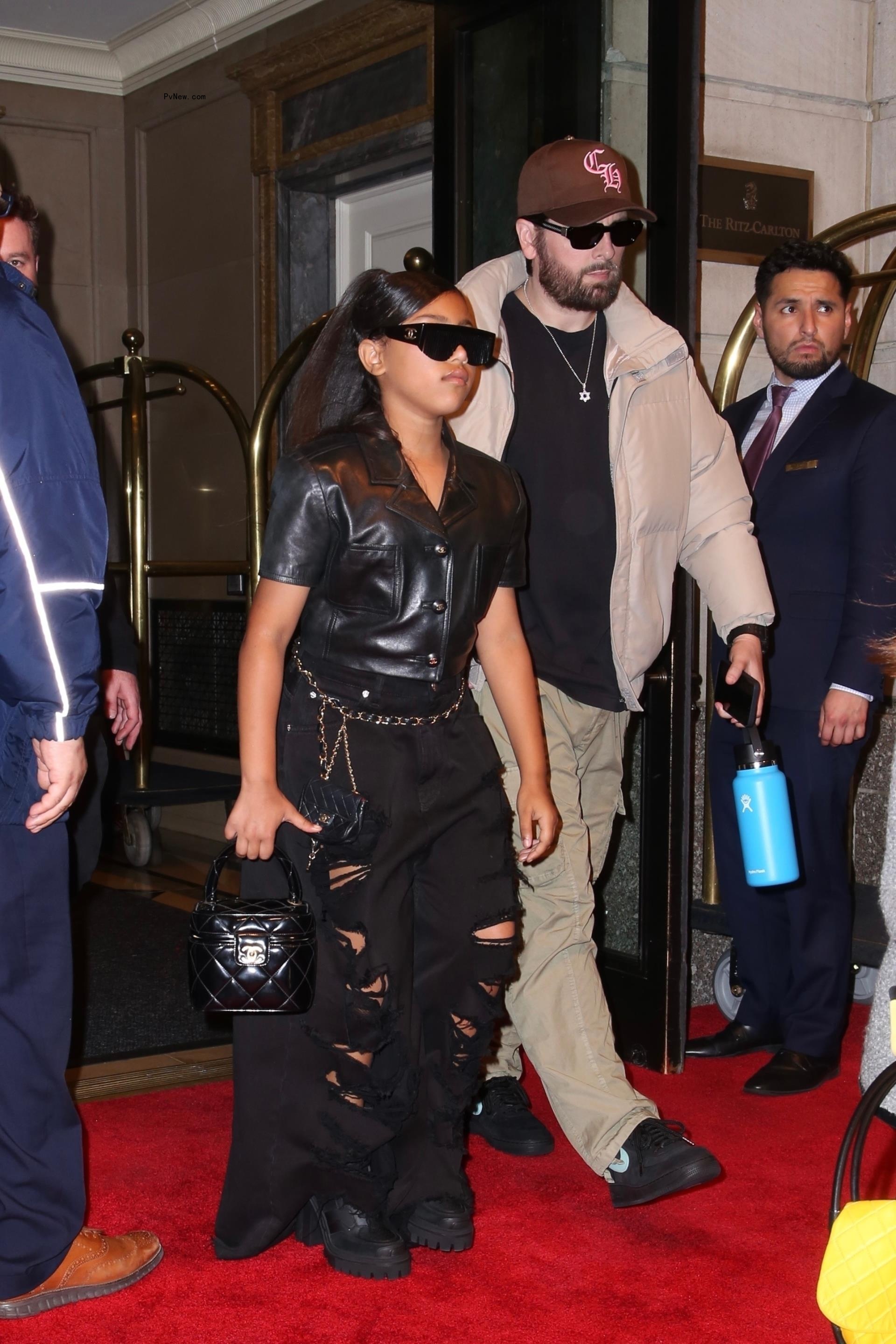 North West wears Chanel in NYC