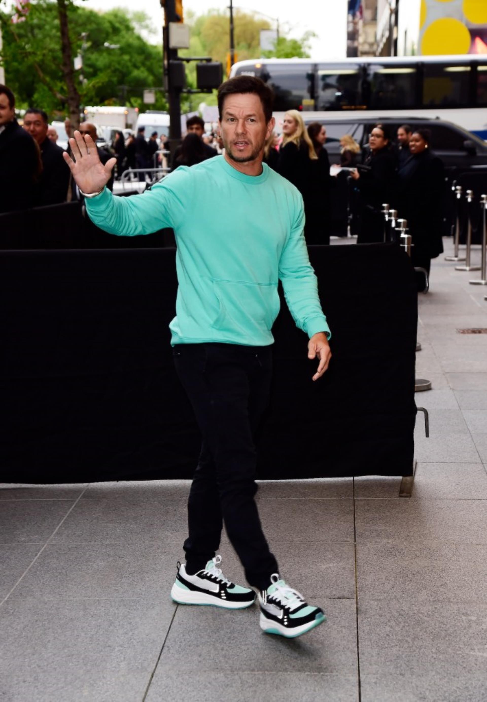 Mark Wahlberg in New York City.