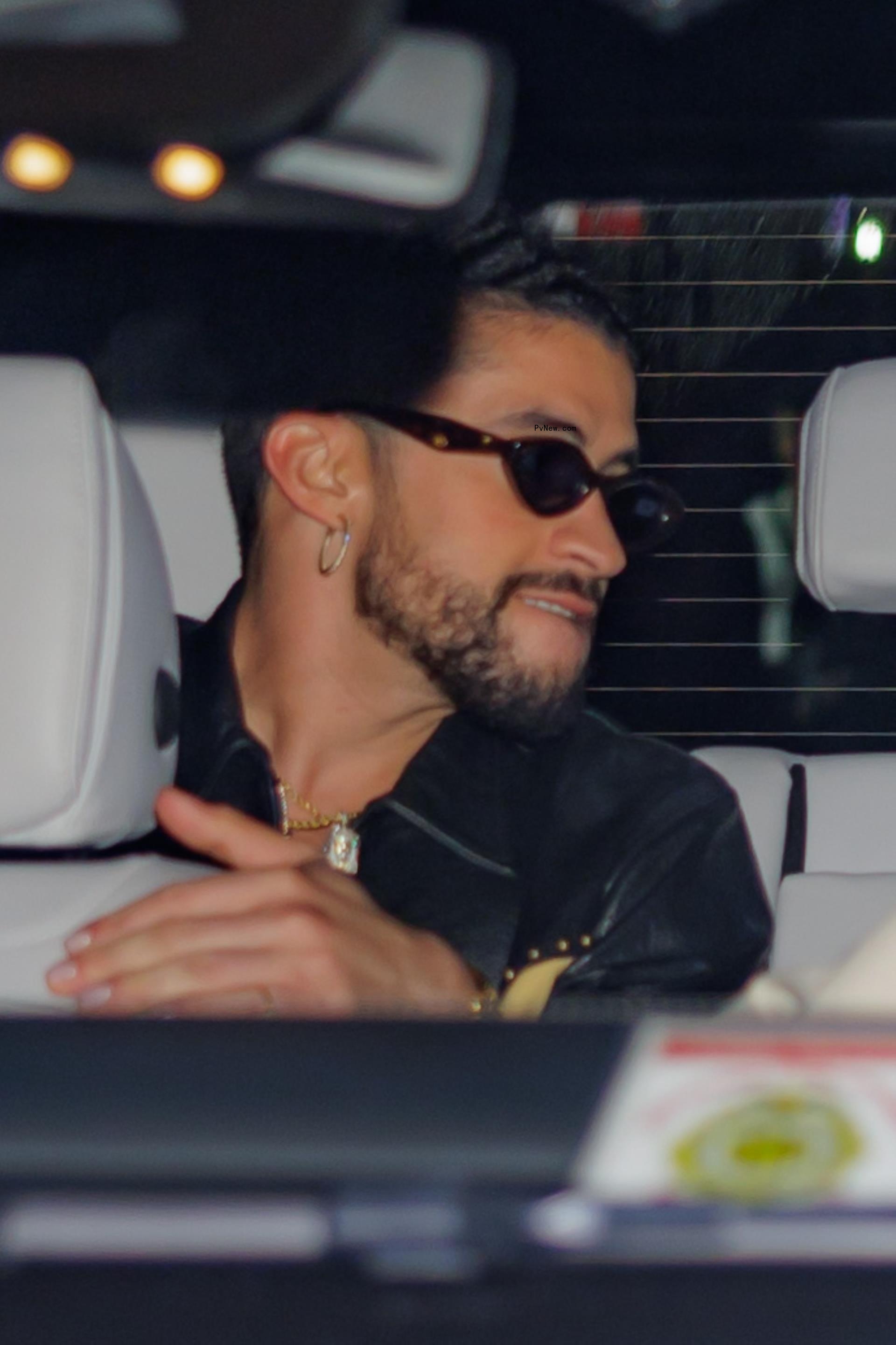 Kendall Jenner gets in an SUV