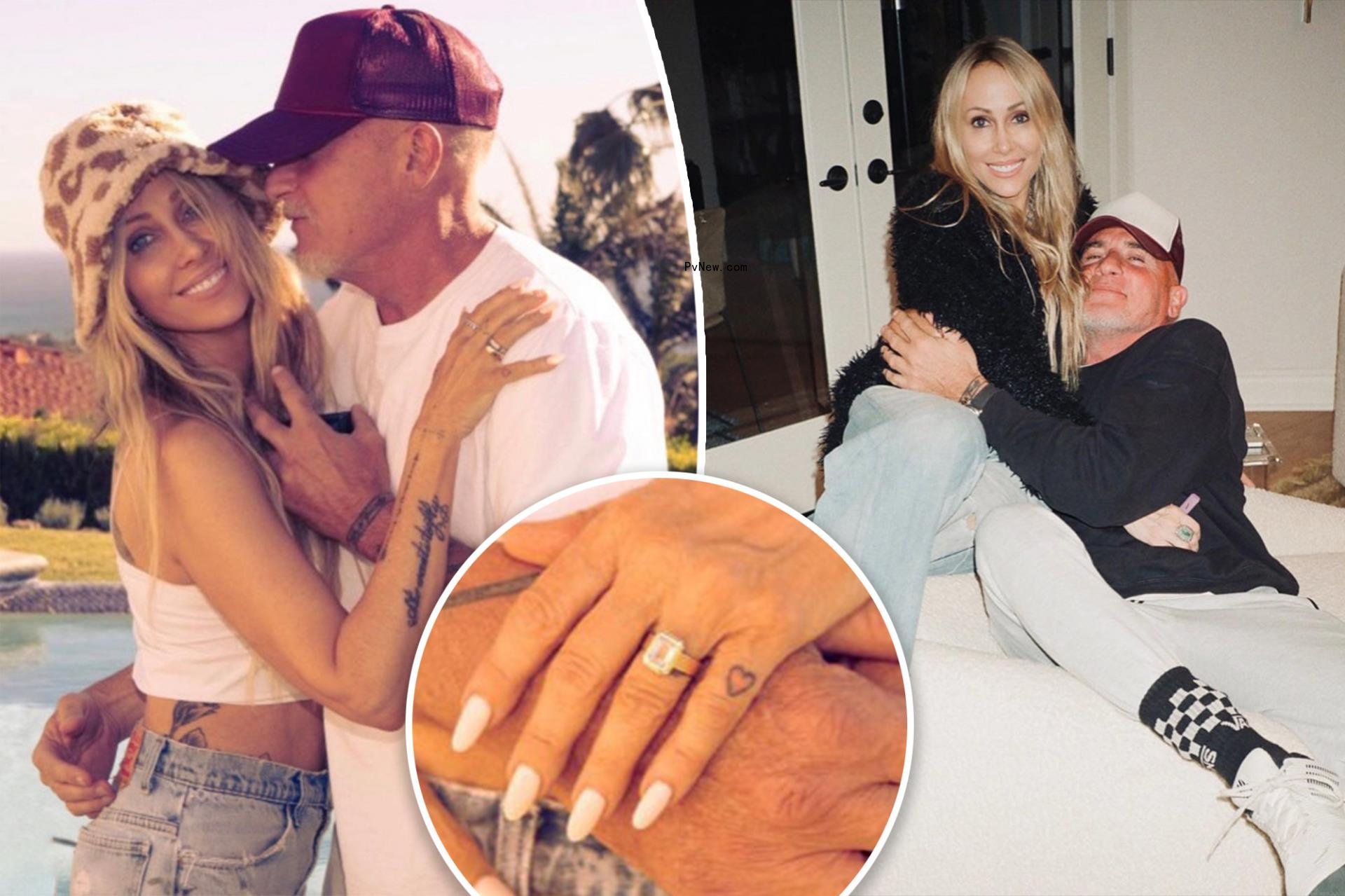 Miley Cyrus’ mom, Tish Cyrus, engaged to ‘Prison Break’ star Dominic Purcell