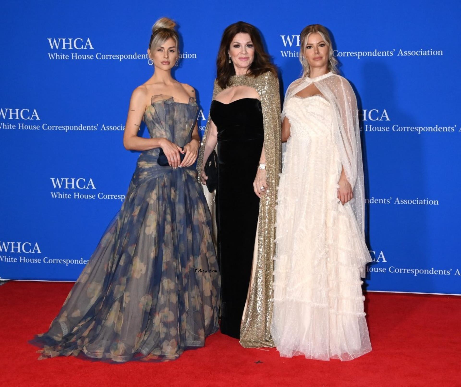 Lala Kent, Ariana Madix, and Lisa Vanderpump attended the 2023 White House Correspondent's Dinner.