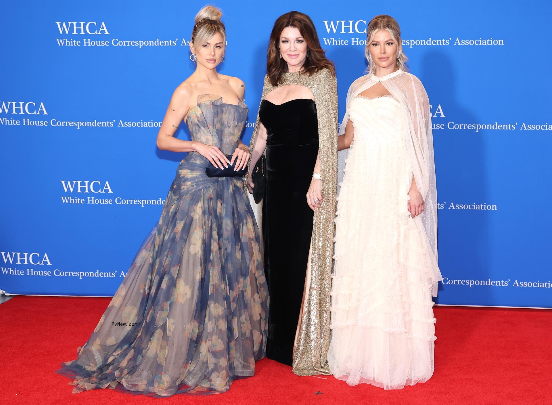 Lala Kent, Ariana Madix, and Lisa Vanderpump attended the 2023 White House Correspondent's Dinner.