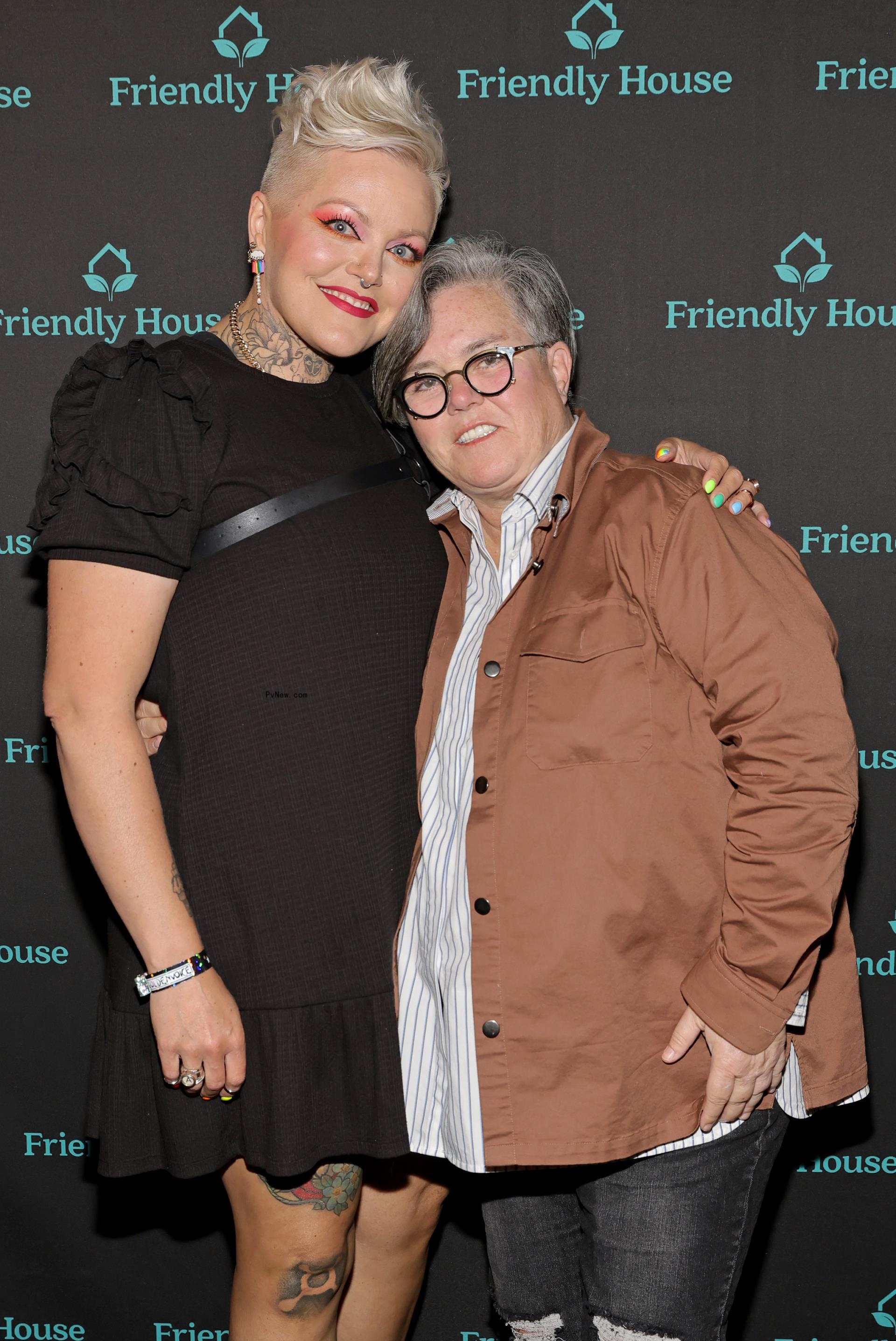Rosie O'Do<i></i>nnell and Aimee Hauer at an event.