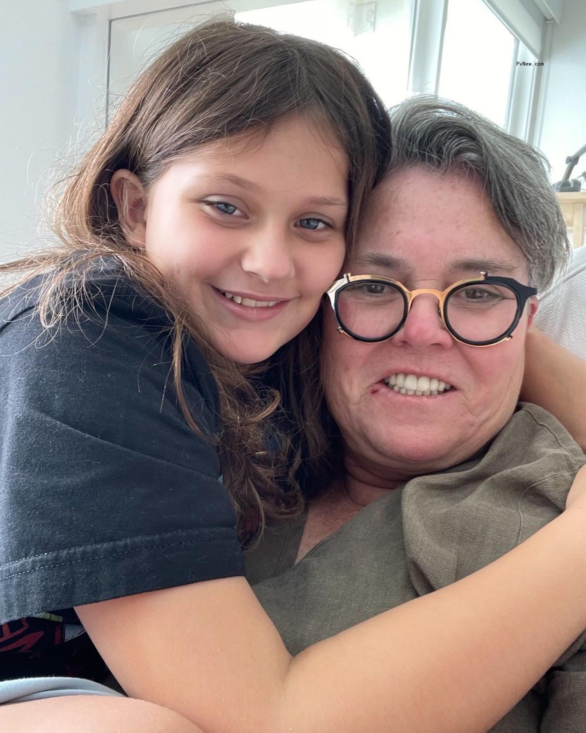 Rosie O'Do<i></i>nnell and her youngest daughter, Dakota.