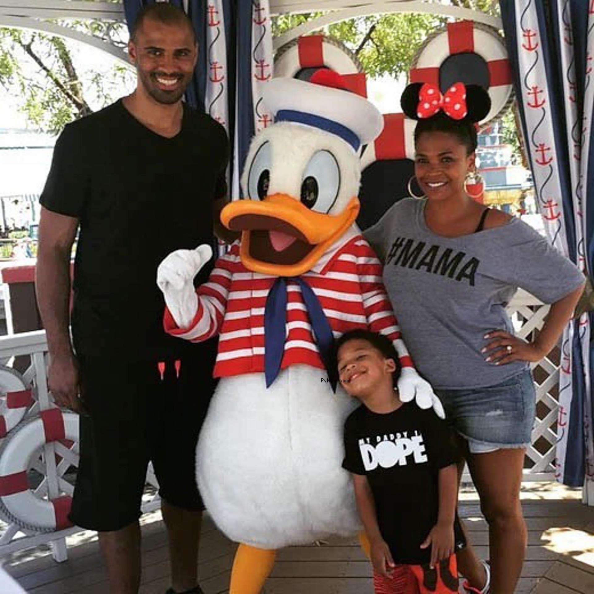 Nia Long and Ime Udoka at an event.