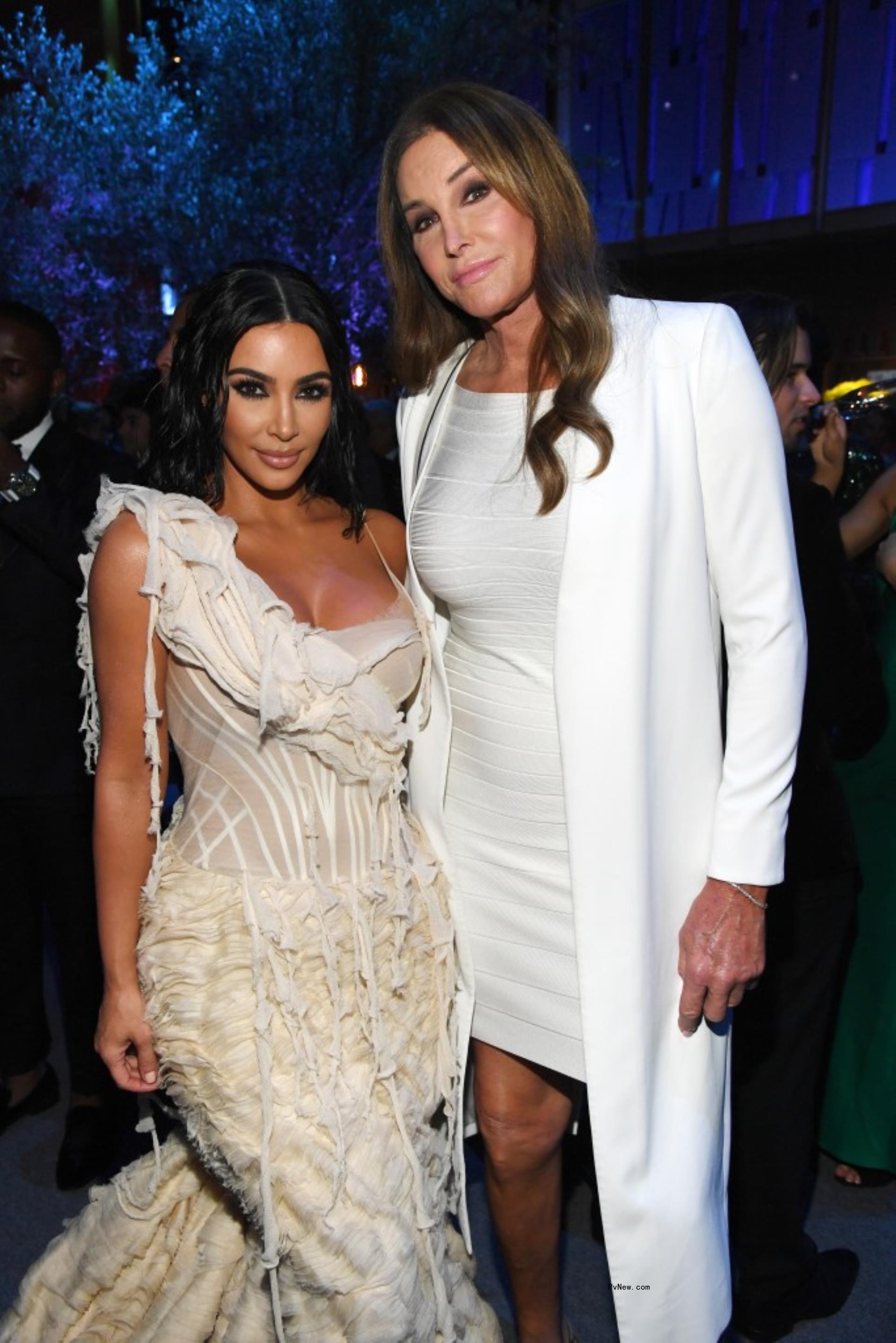 Kim Kardashian and Caitlyn Jenner