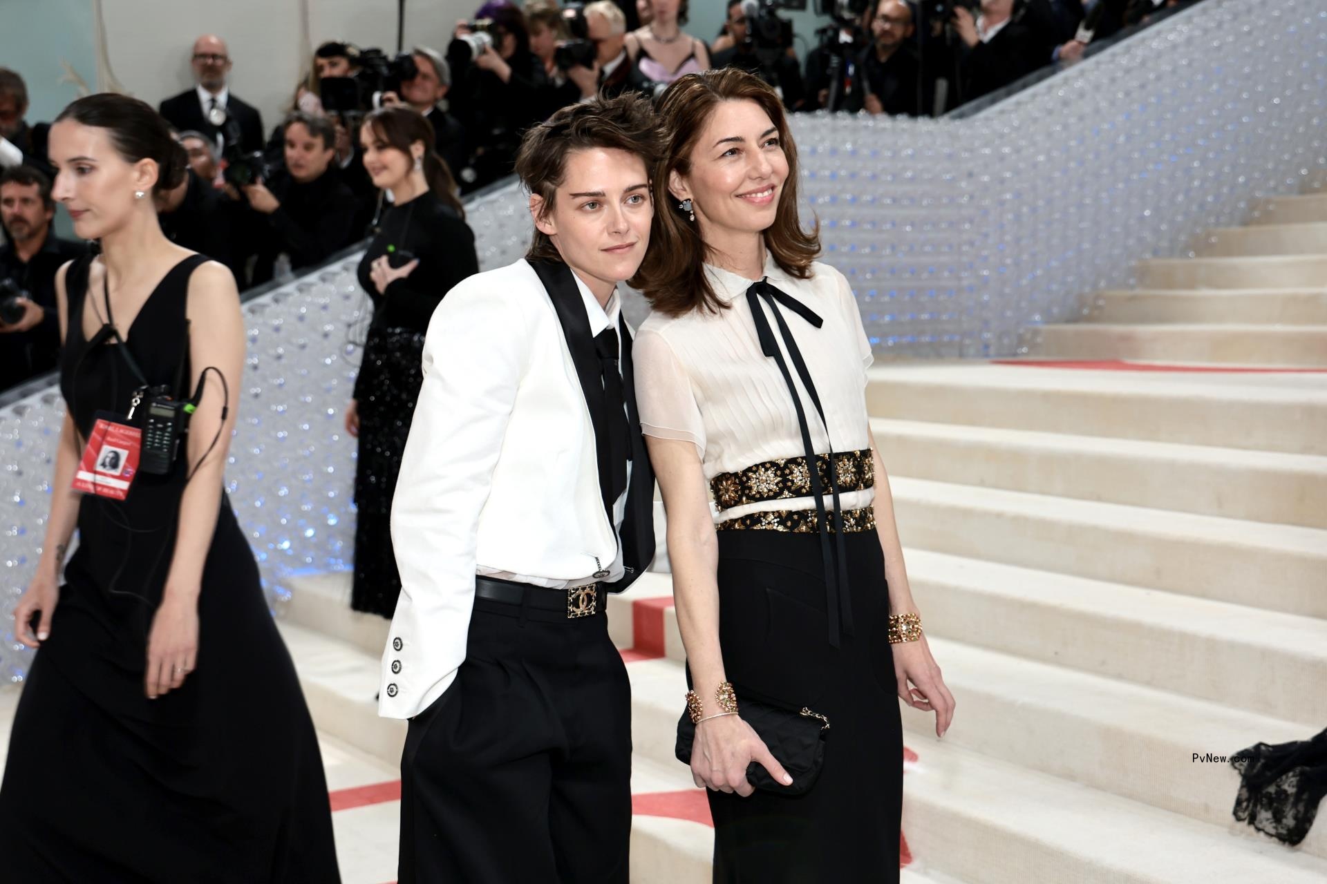 kristen stewart and sofia coppola at met gala 2023
