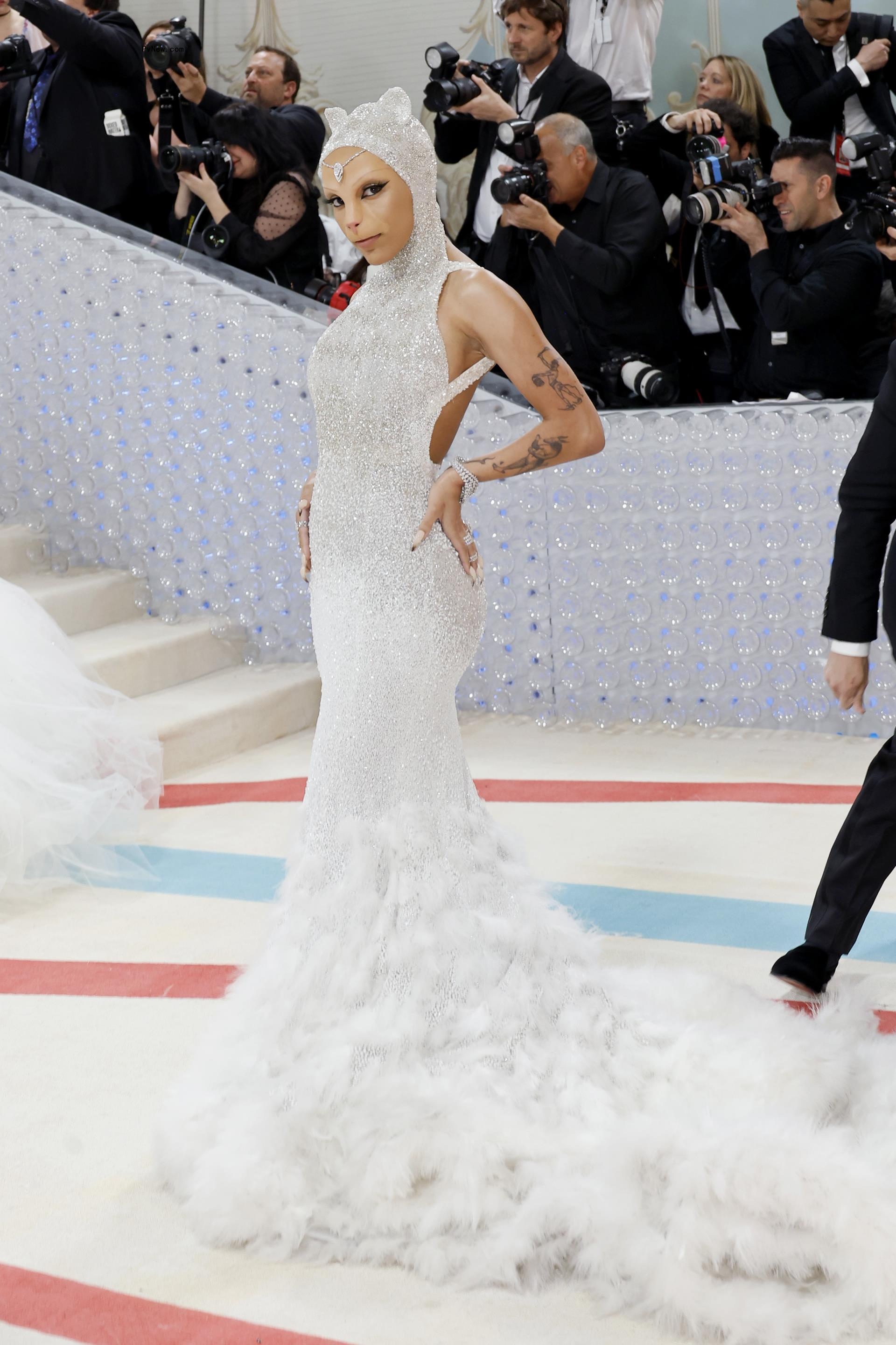 doja cat at the met gala