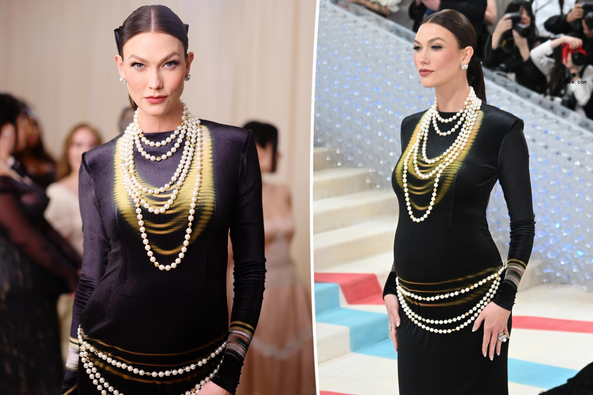 Karlie Kloss is pregnant with second baby, debuts bump at Met Gala 2023