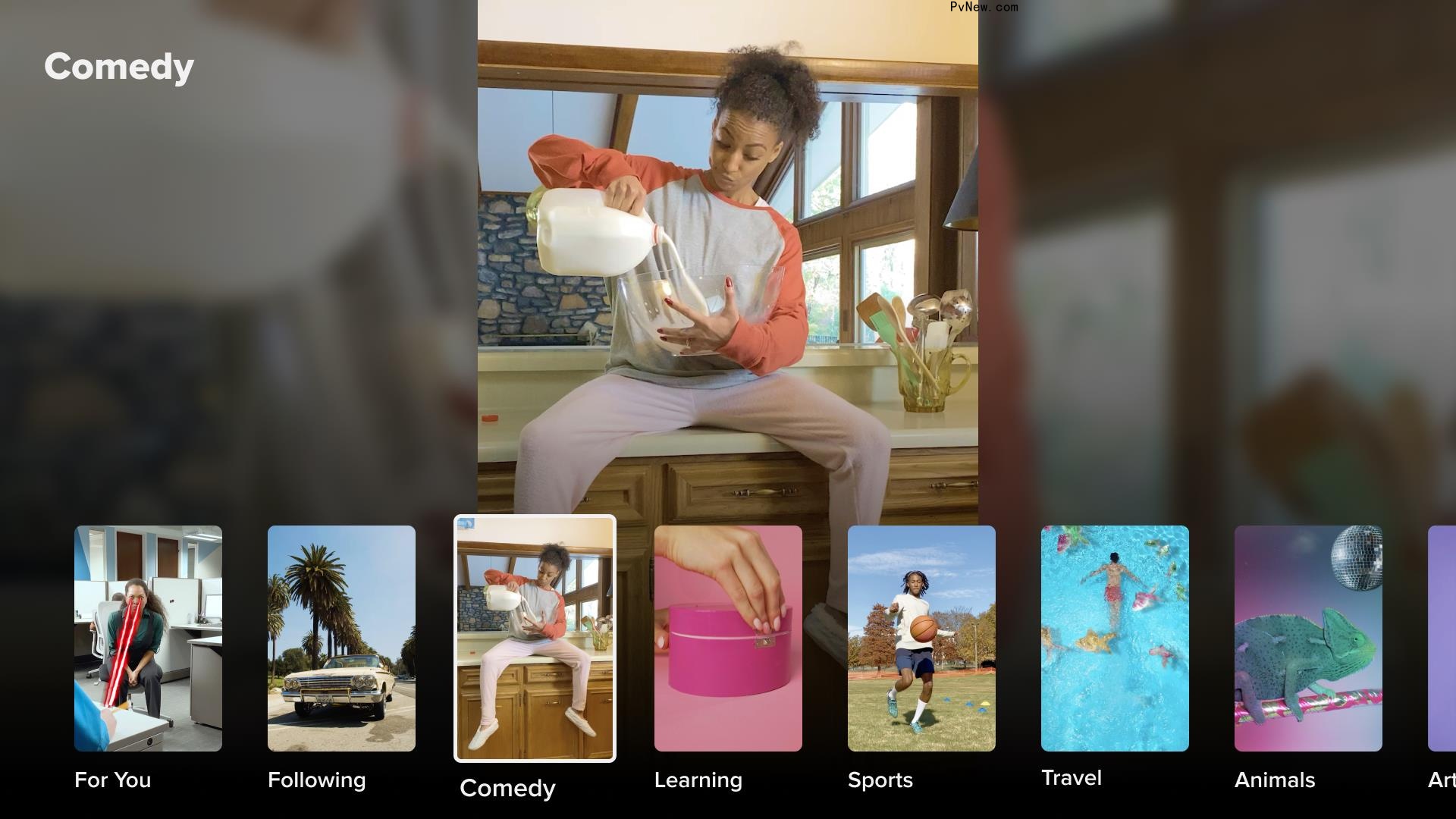 TikTok Is Now Available on Samsung, LG and Google Smart TVs
