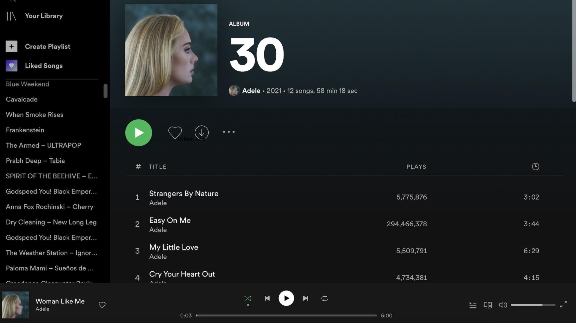 Adele Asks Spotify to Remove ‘Shuffle’ Button From Her Albums, and It Does — Kind of