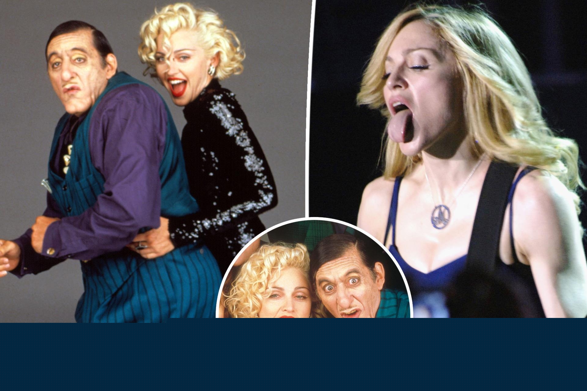 Mado<i></i>nna allegedly stuck her to<i></i>ngue in Al Pacino’s ear when they met