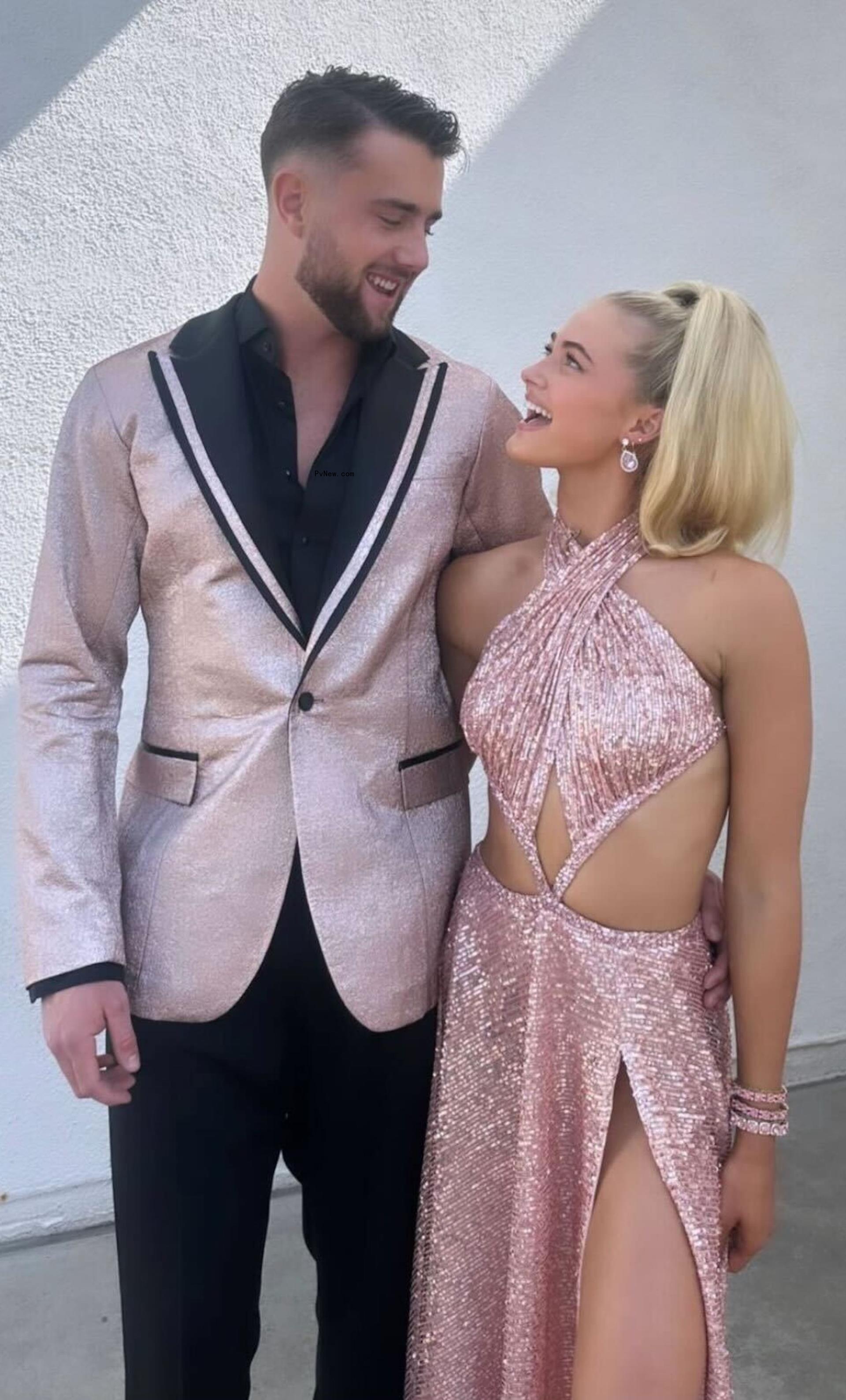 A photo of Harry Jowsey and Rylee Arnold on “DWTS”