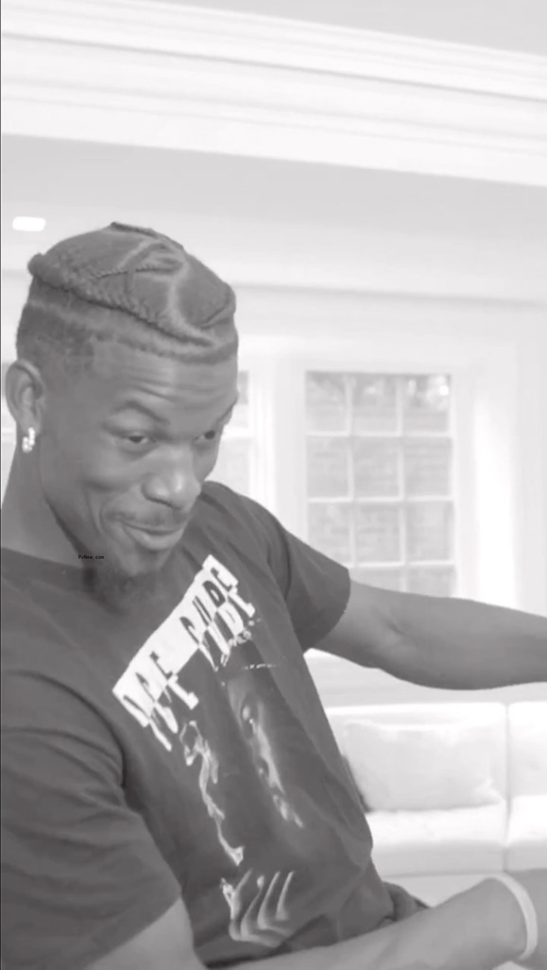 Jimmy Butler with his hair in corn rows.