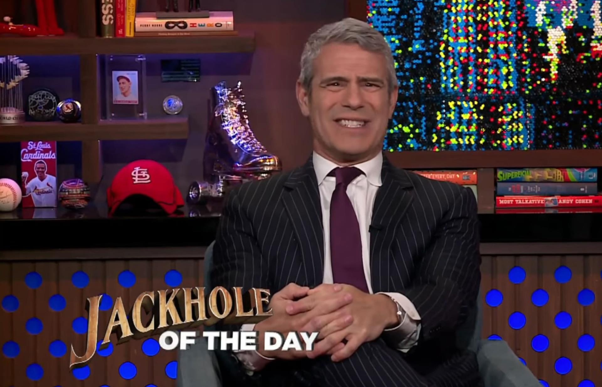 Andy Cohen talking on 