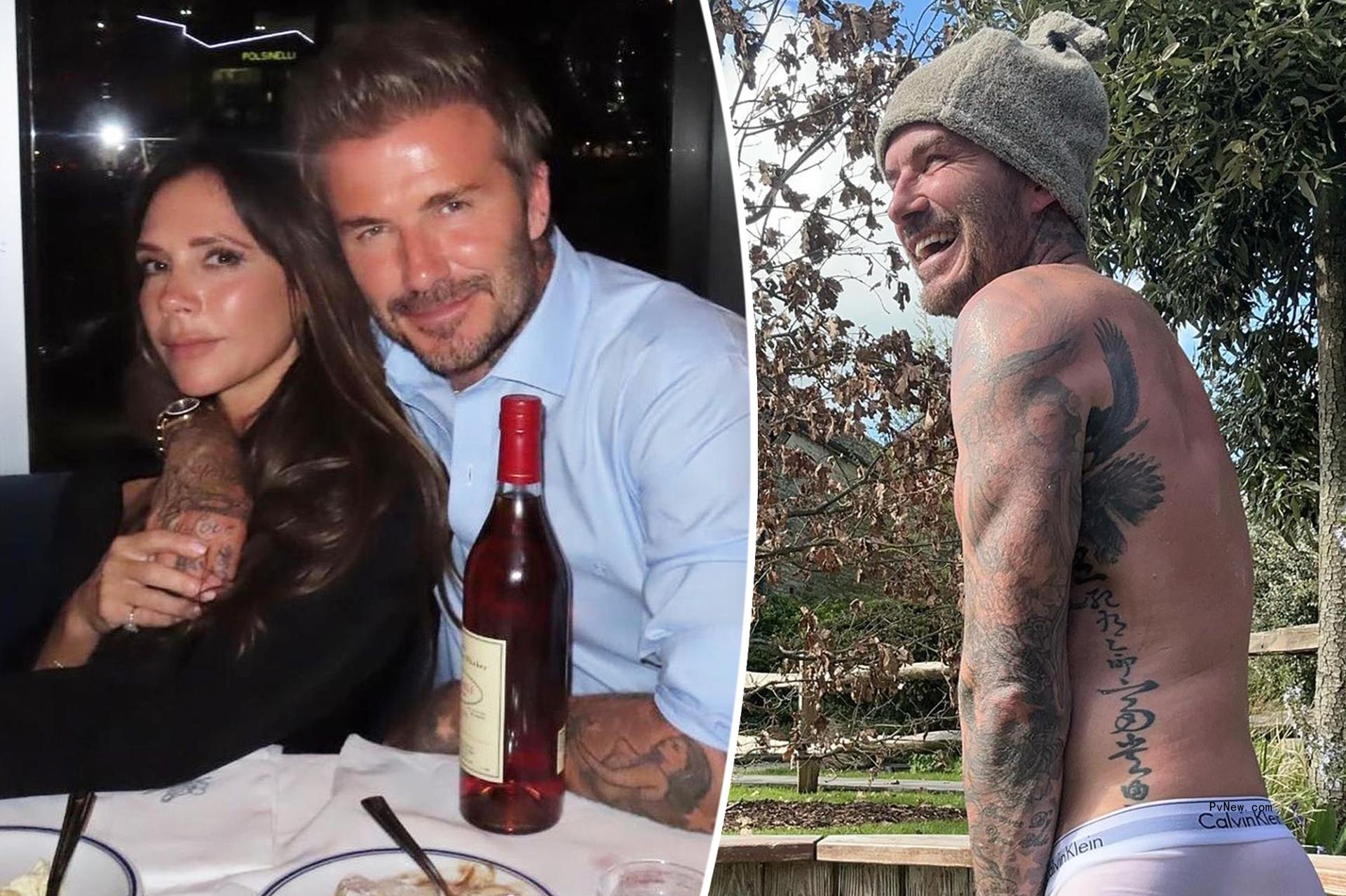 Victoria Beckham posts David in his underwear on birthday: ‘You’re welcome’