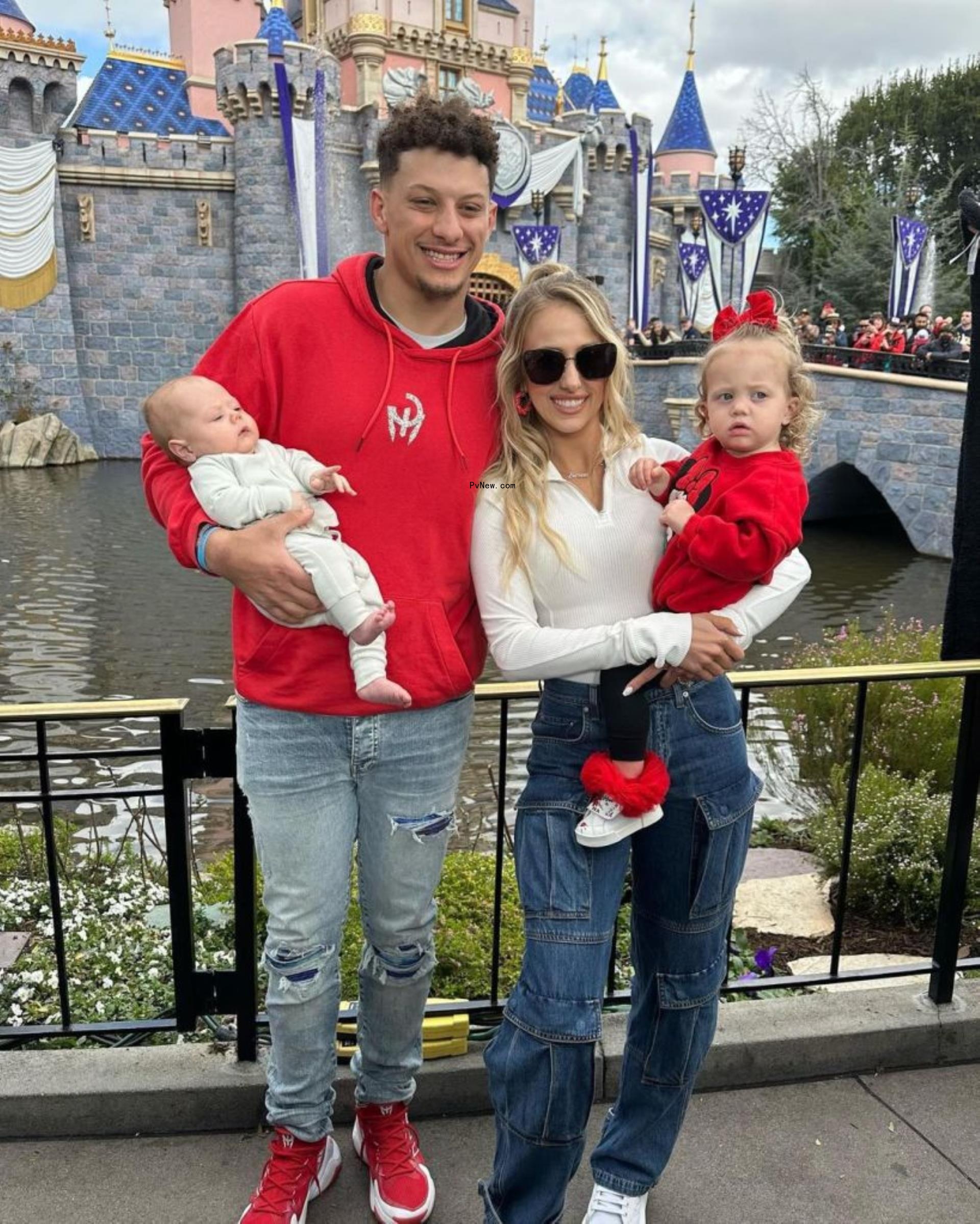 Patrick Mahomes and Brittany Matthews 