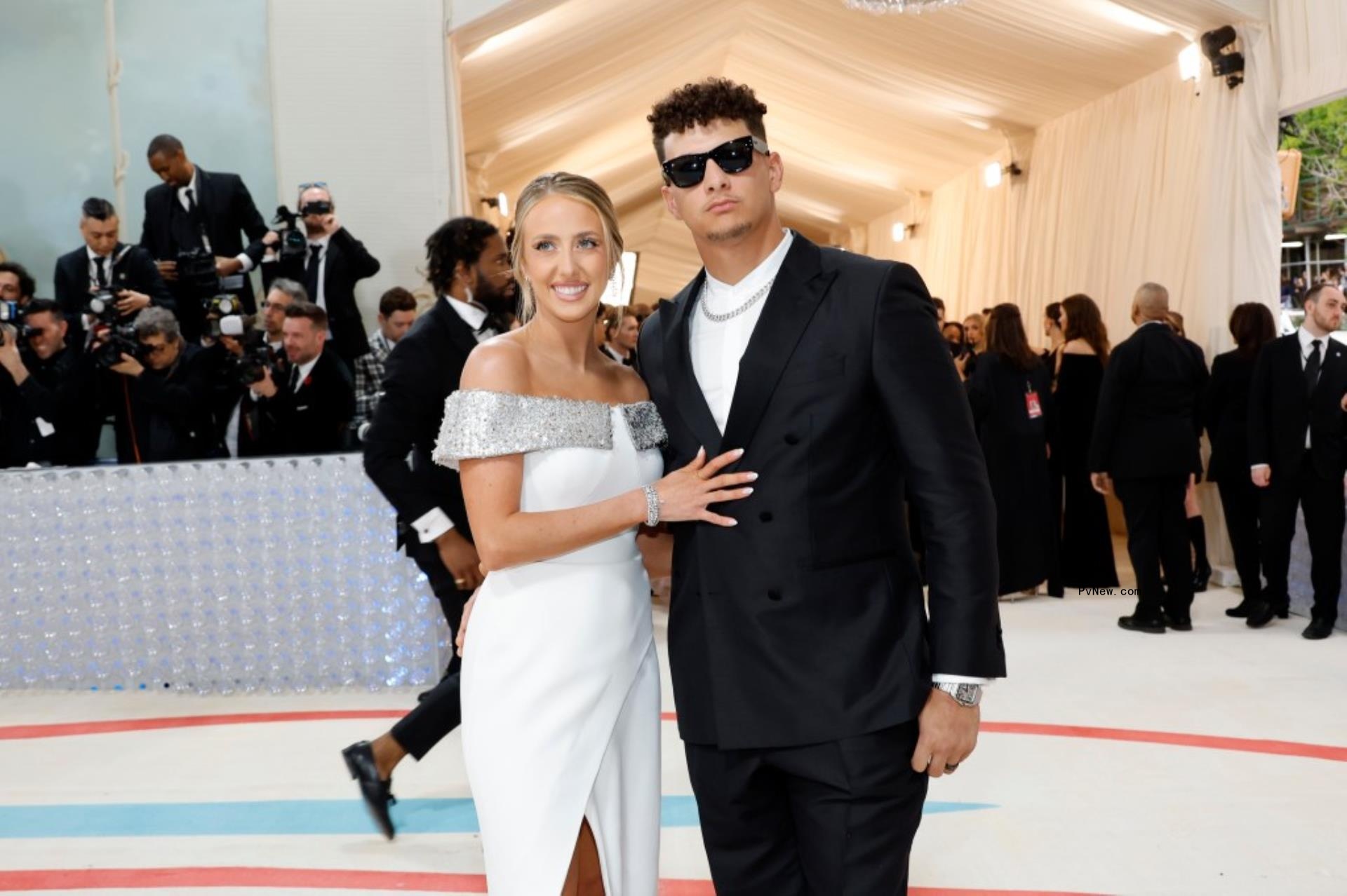 Patrick and Brittany Mahomes
