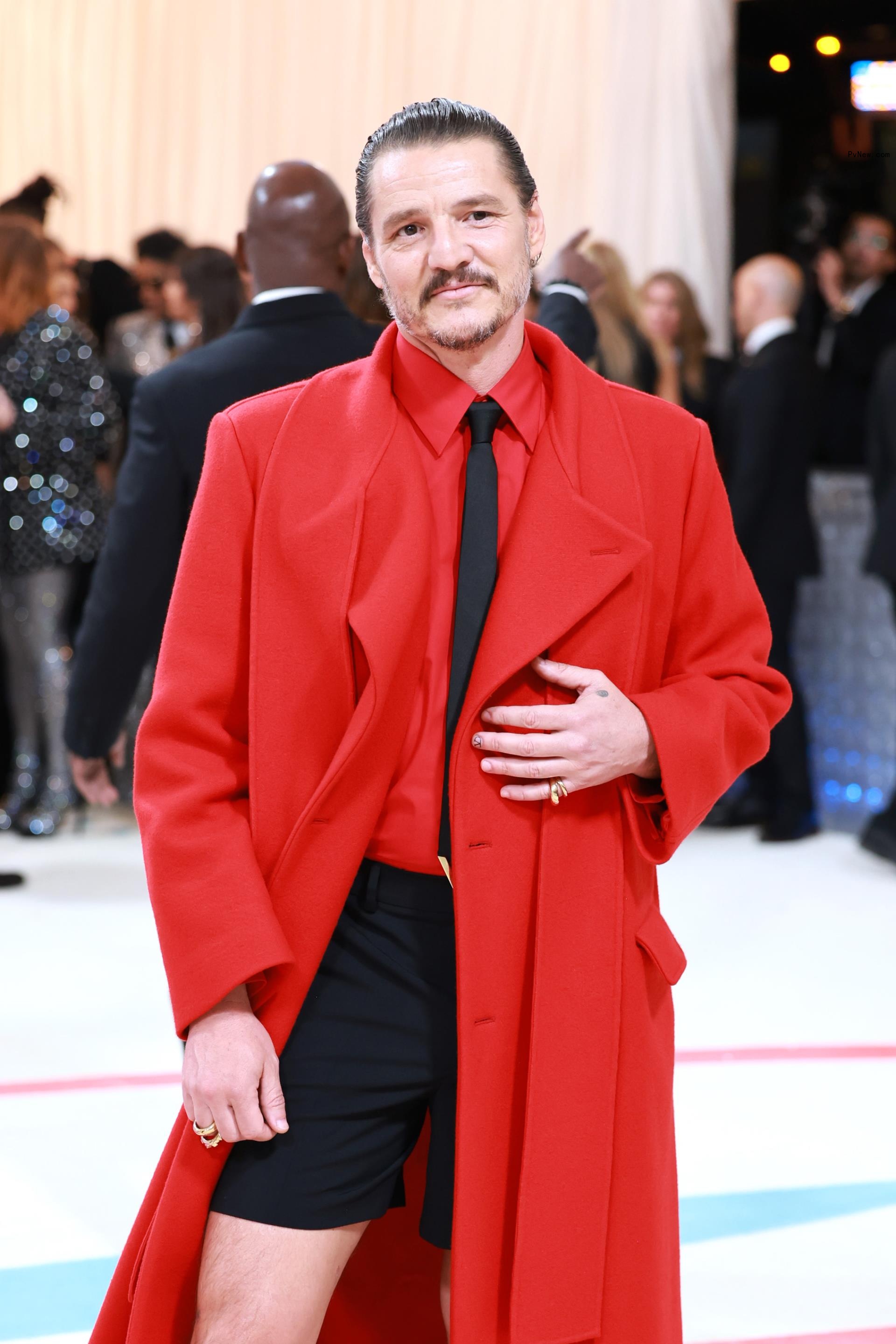 ‘Internet Daddy’ Pedro Pascal shows off short shorts on Met Gala 2023 red carpet