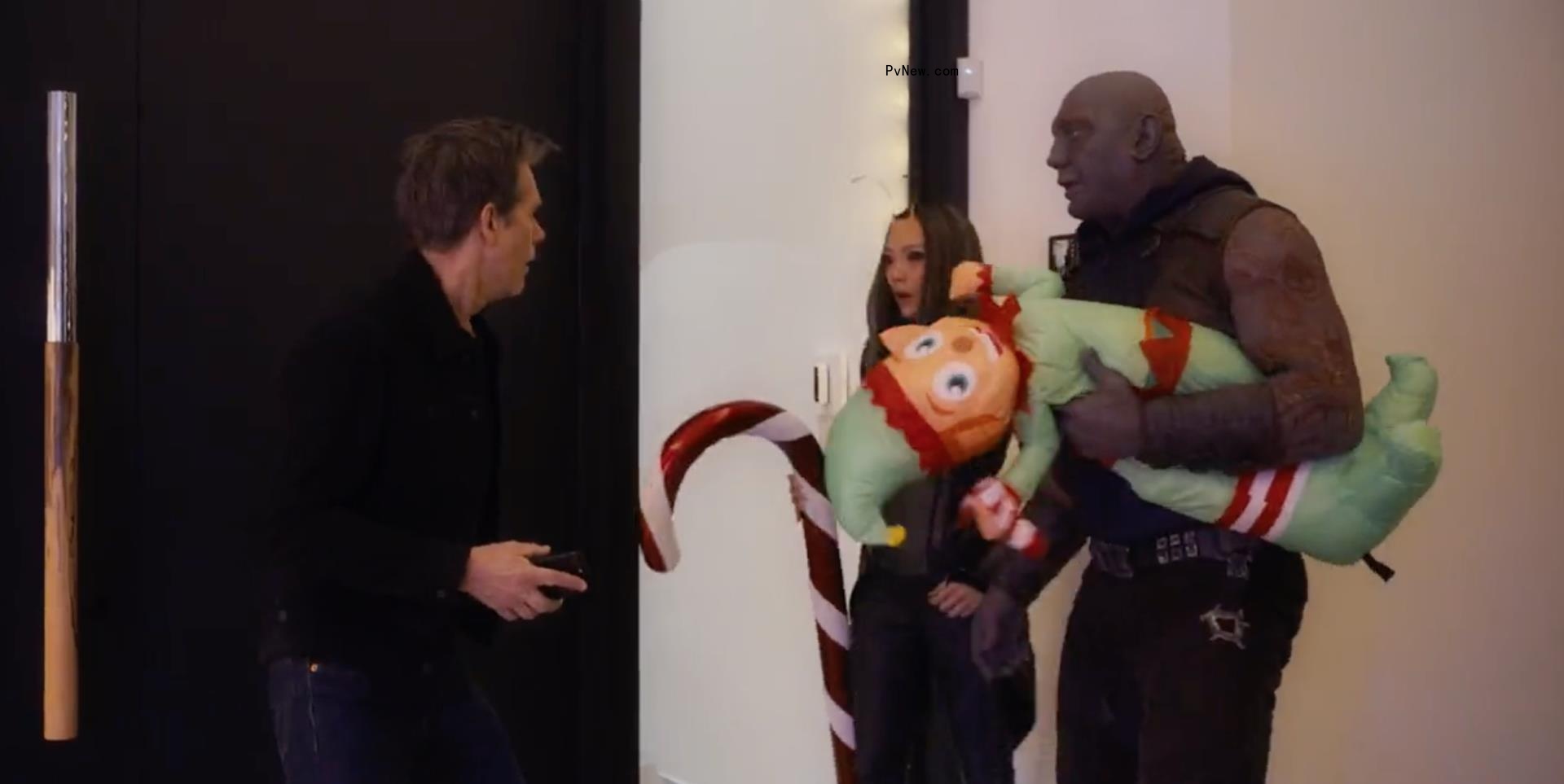 Guardians of the Galaxy Kidnap Kevin Bacon in ‘Holiday Special’ Trailer, Coming in November