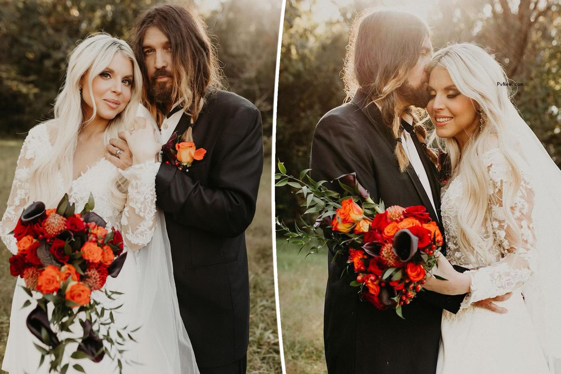 Billy Ray Cyrus marries fiancée Firerose in ‘perfect, ethereal celebration’