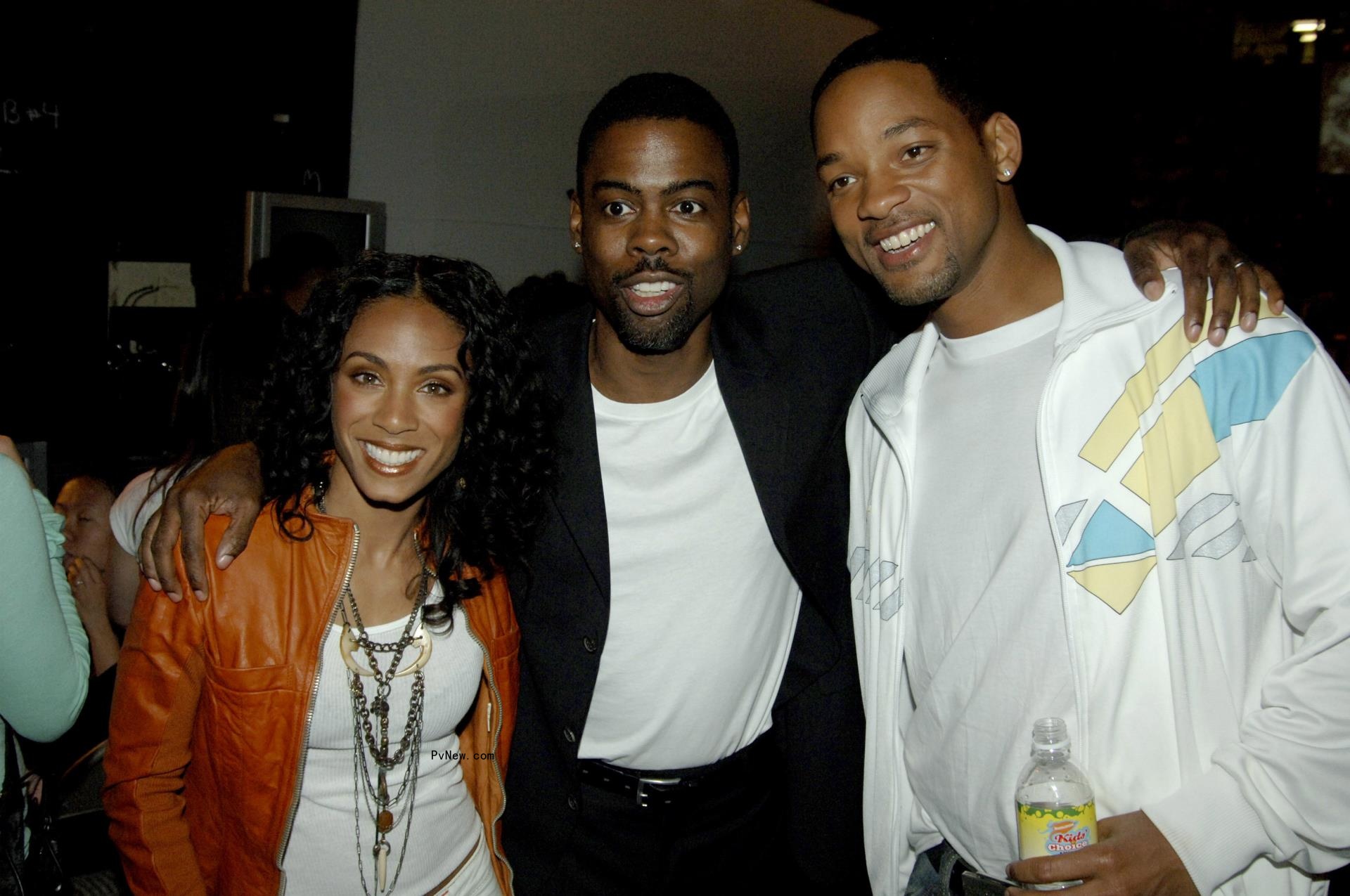 Jada Pinkett Smith, Chris Rock and Will Smith.