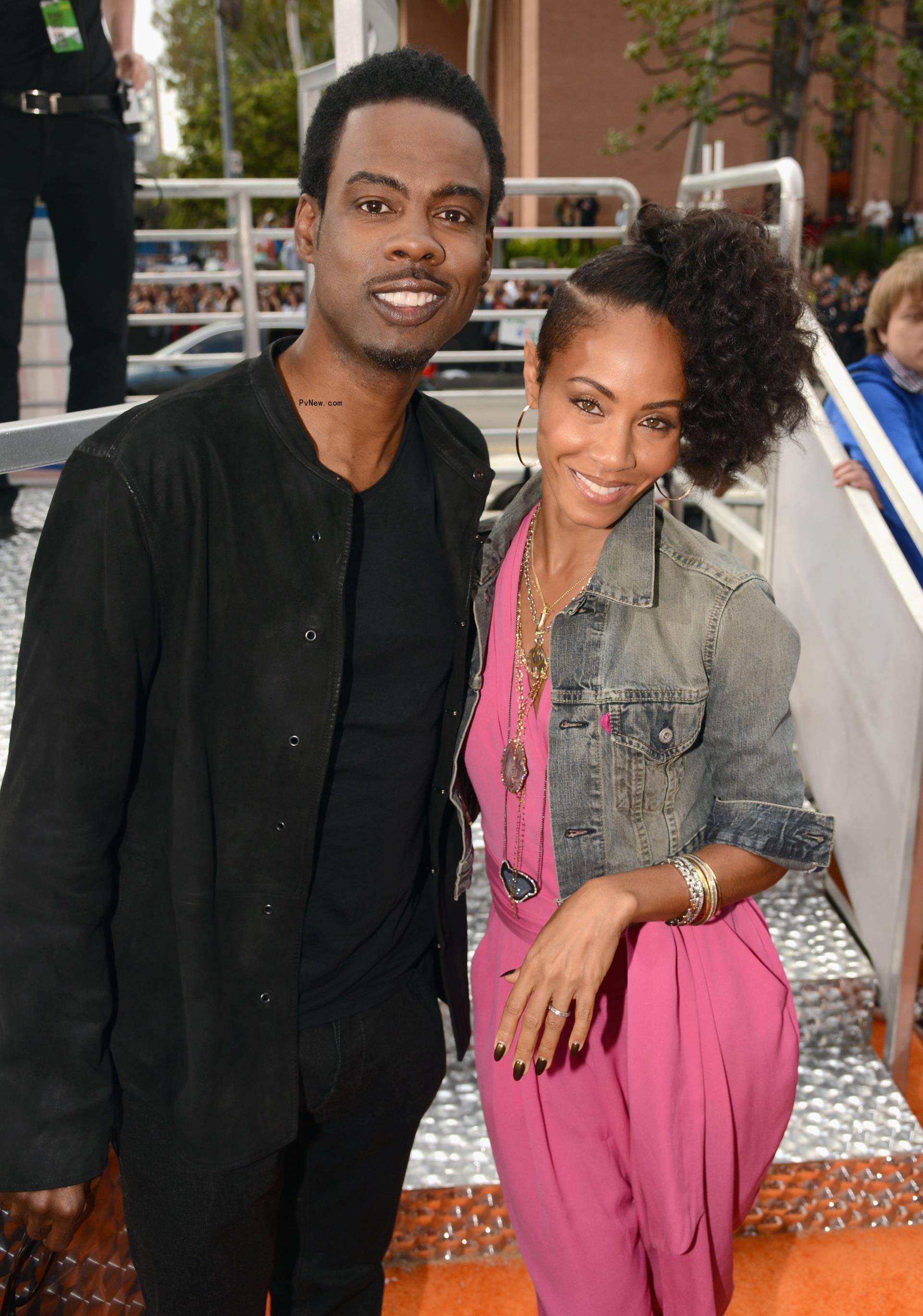 Jada Pinkett Smith and Chris Rock in 2012.