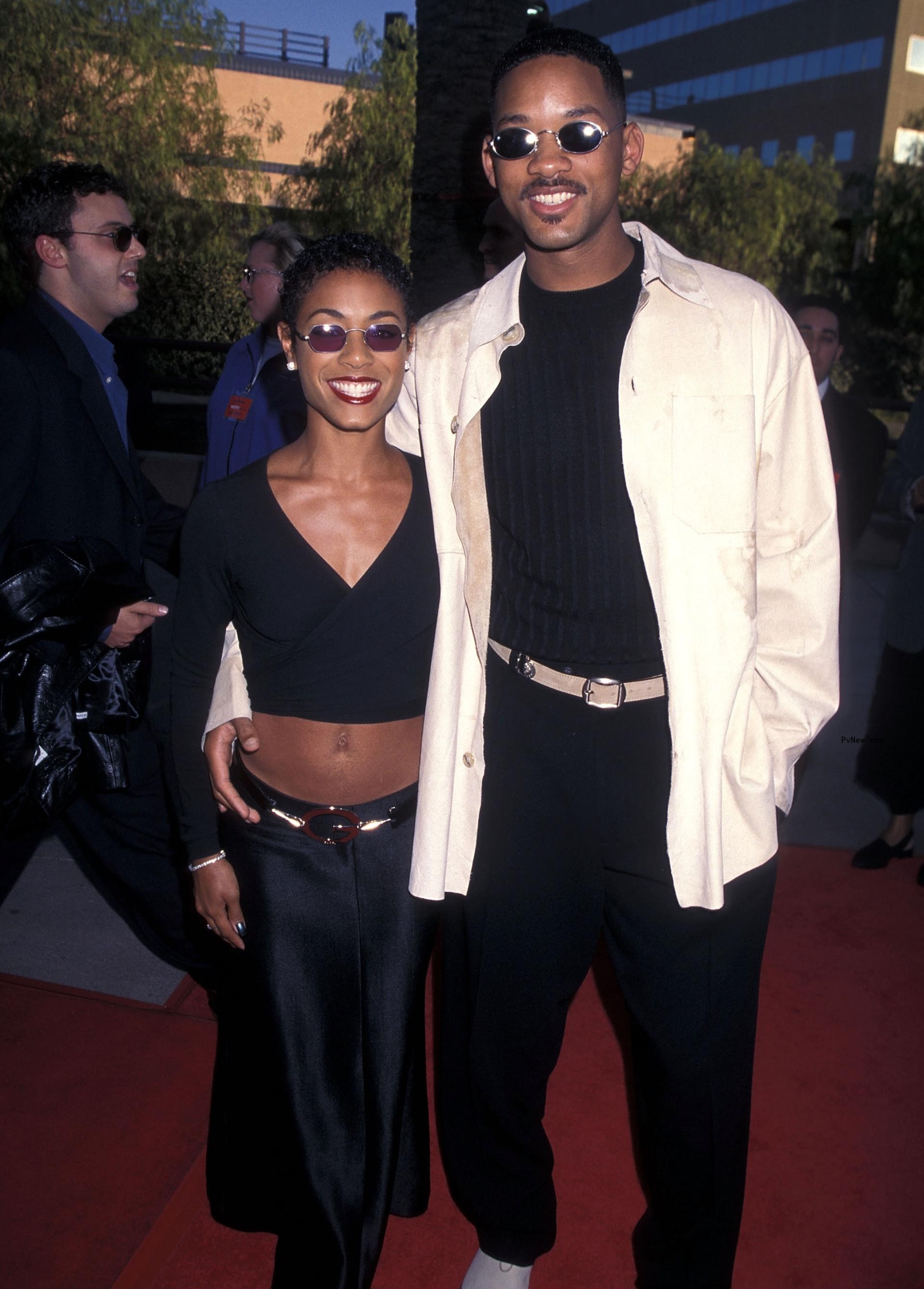 Will Smith and Jada Pinkett Smith at