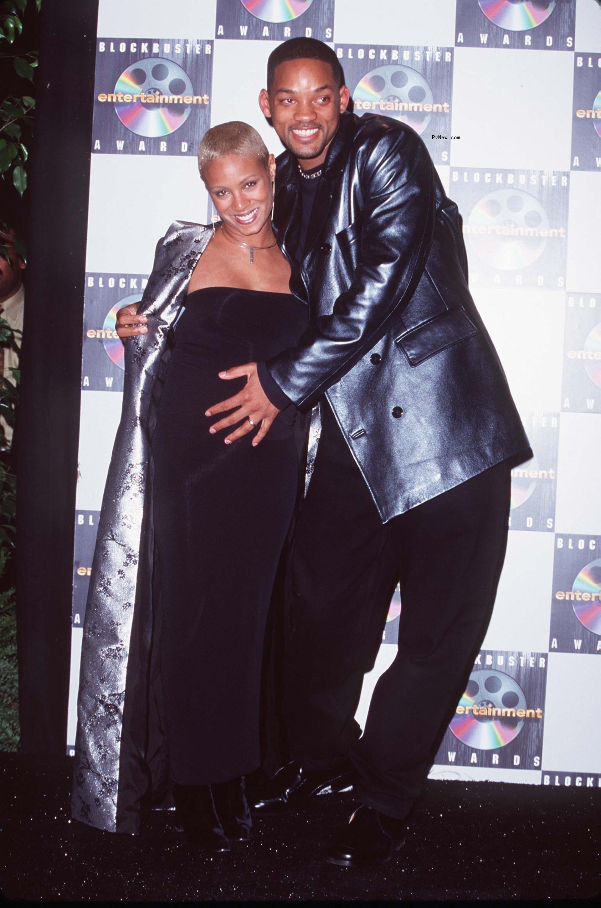 Will Smith and Jada Pinkett Smith at Blockbuster Awards