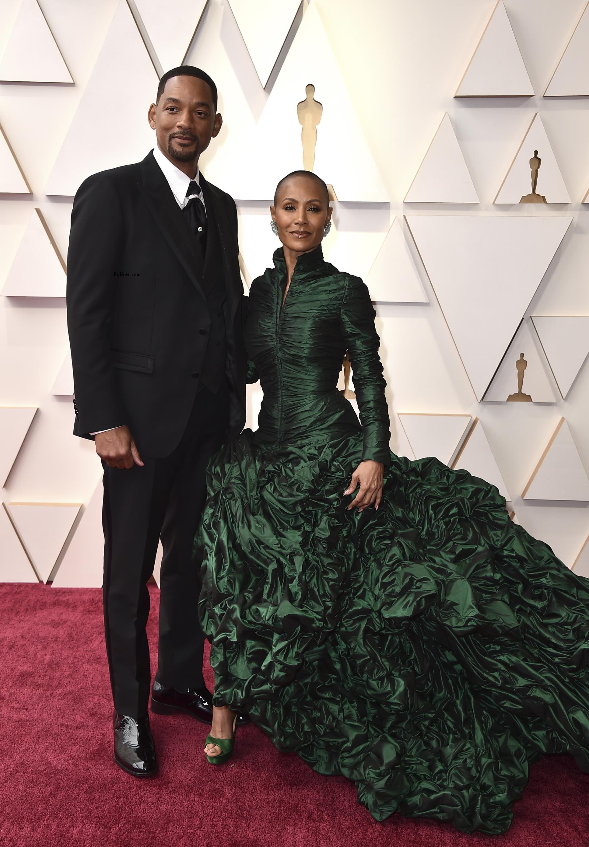 Will Smith and Jada Pinkett Smith at 2022 Oscars