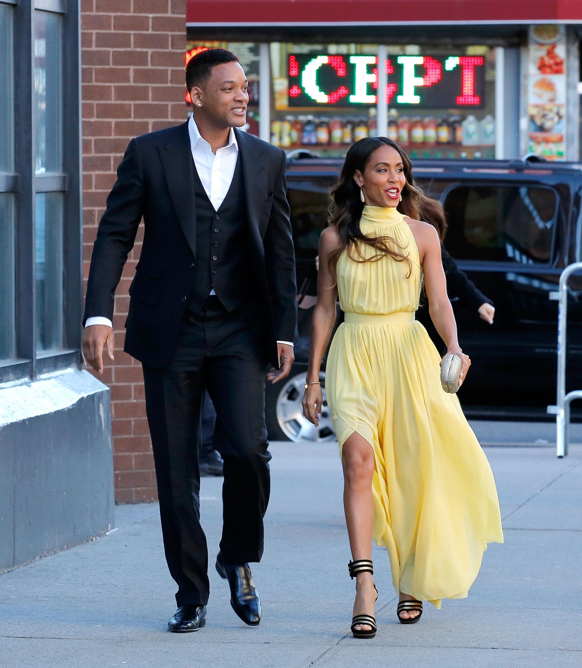 Will Smith and Jada Pinkett Smith at