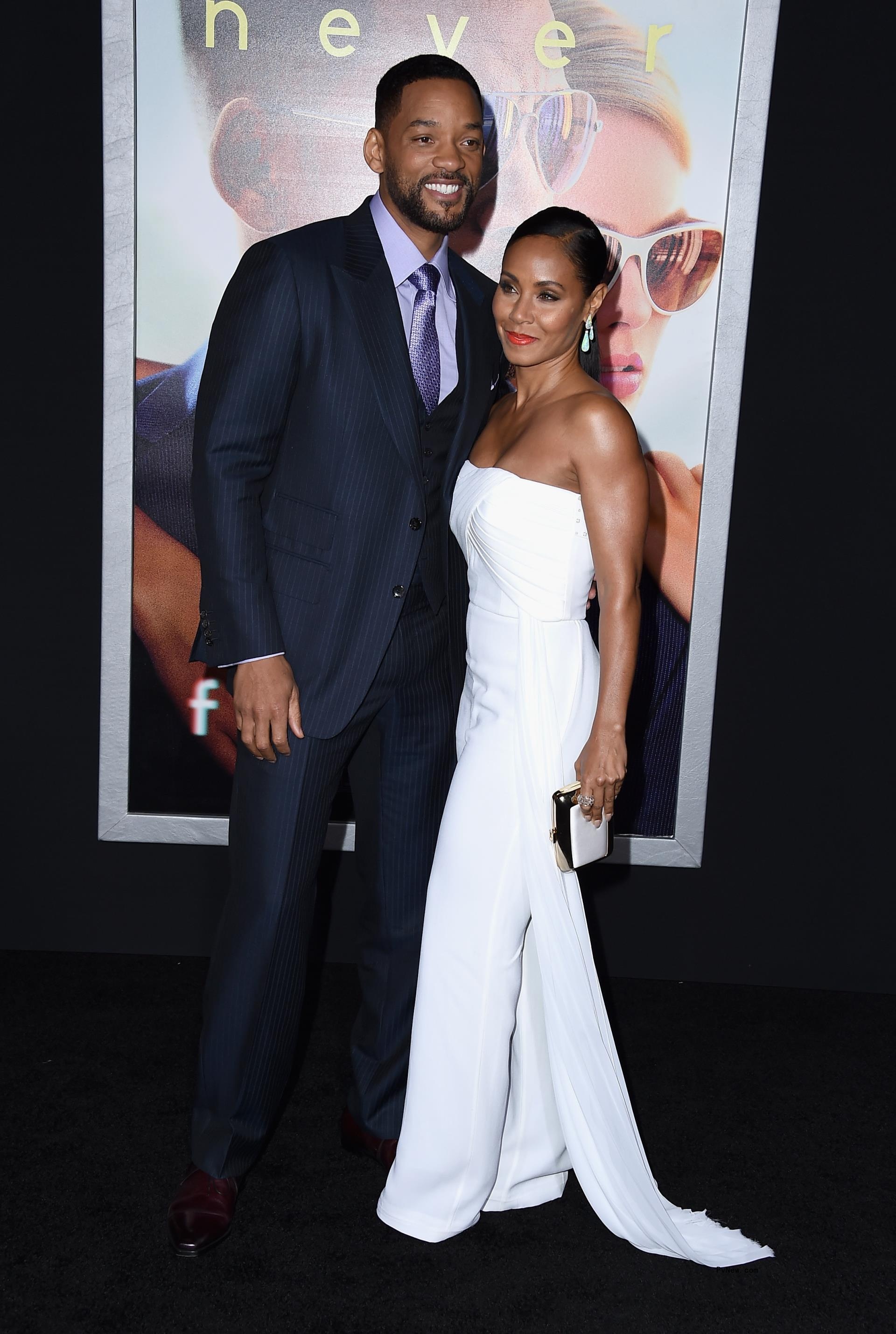 Will Smith and Jada Pinkett Smith at