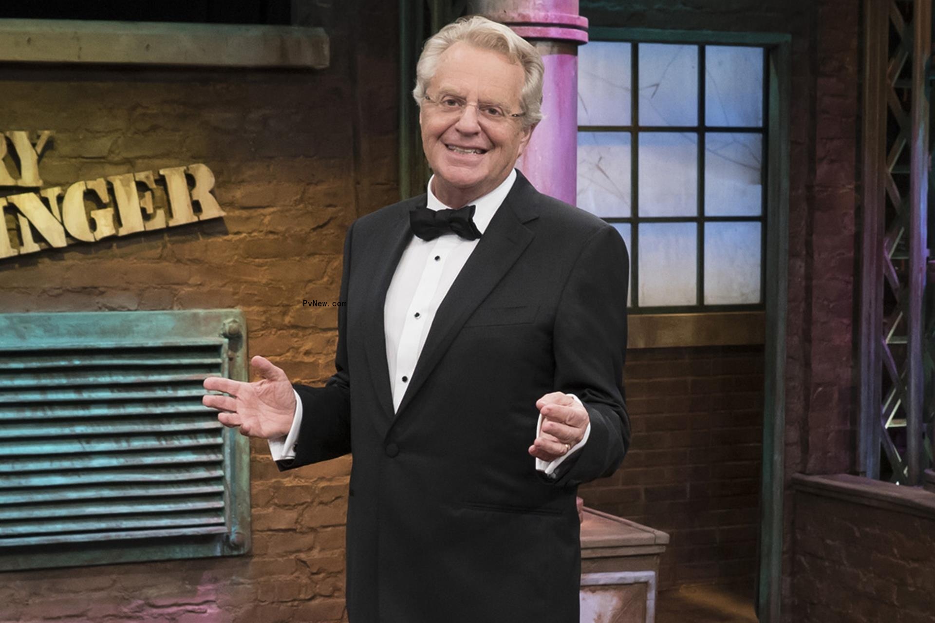 Jerry Springer on his talk show.