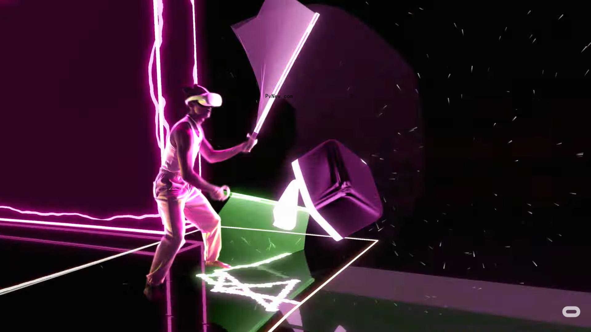 Lady Gaga Music Pack for Oculus Beat Saber VR Game Set in ‘Futuristic Cyberpunk’ Environment