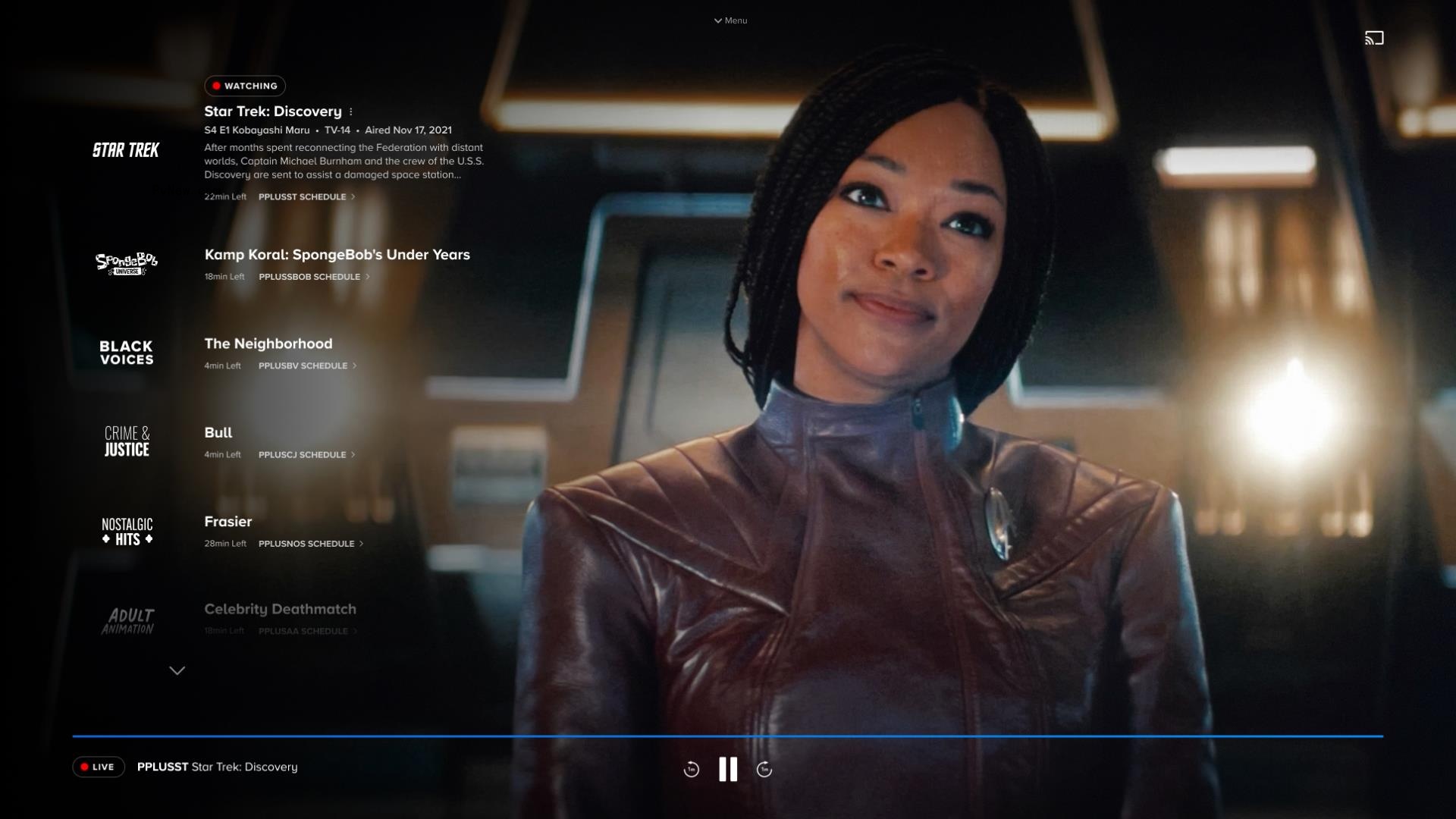 Paramount Plus Launches 18 Linear Themed Channels, Including 24-Hour Streams for Star Trek, Spo<i></i>ngeBob and Paw Patrol