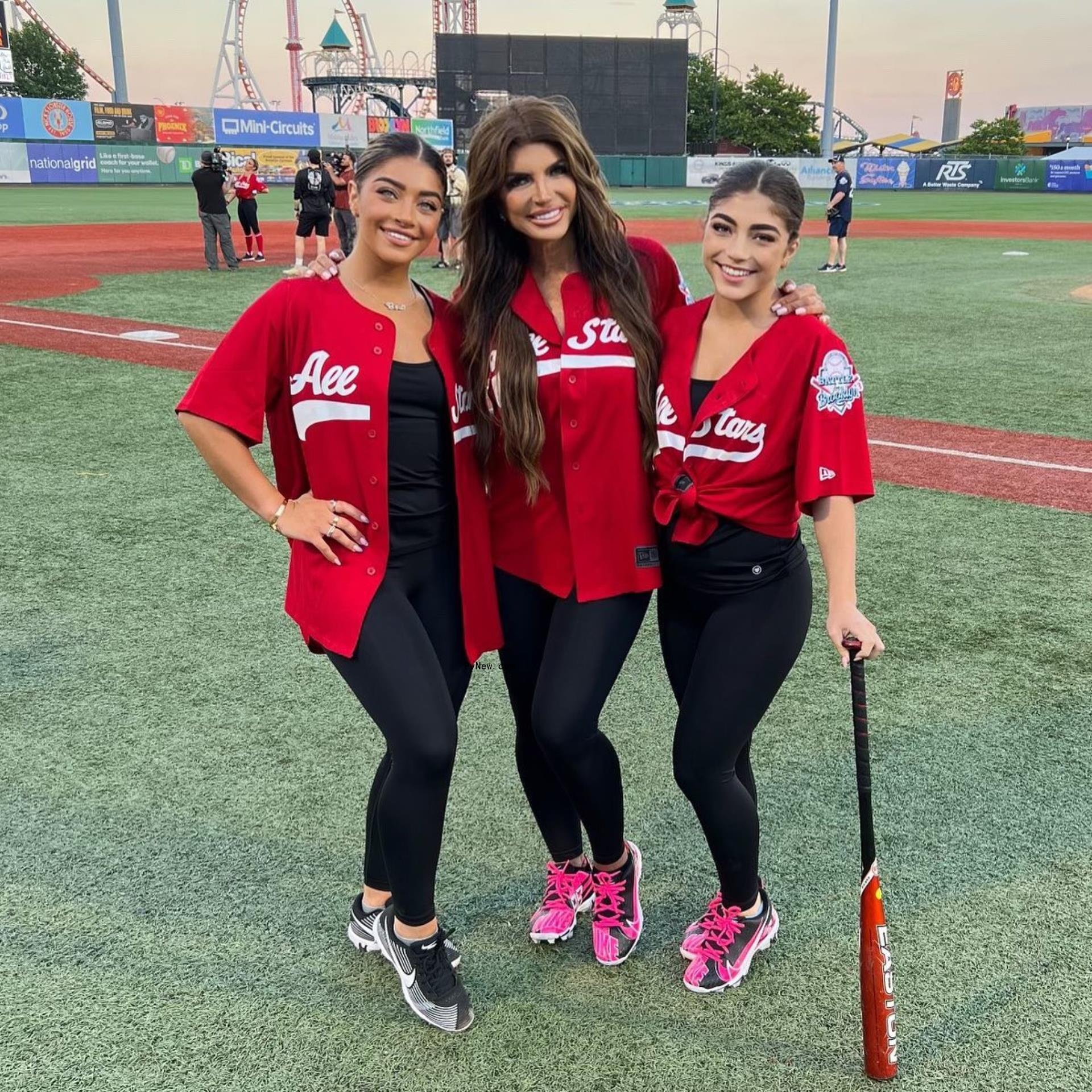 Teresa Giudice and daughters Gia, Milania